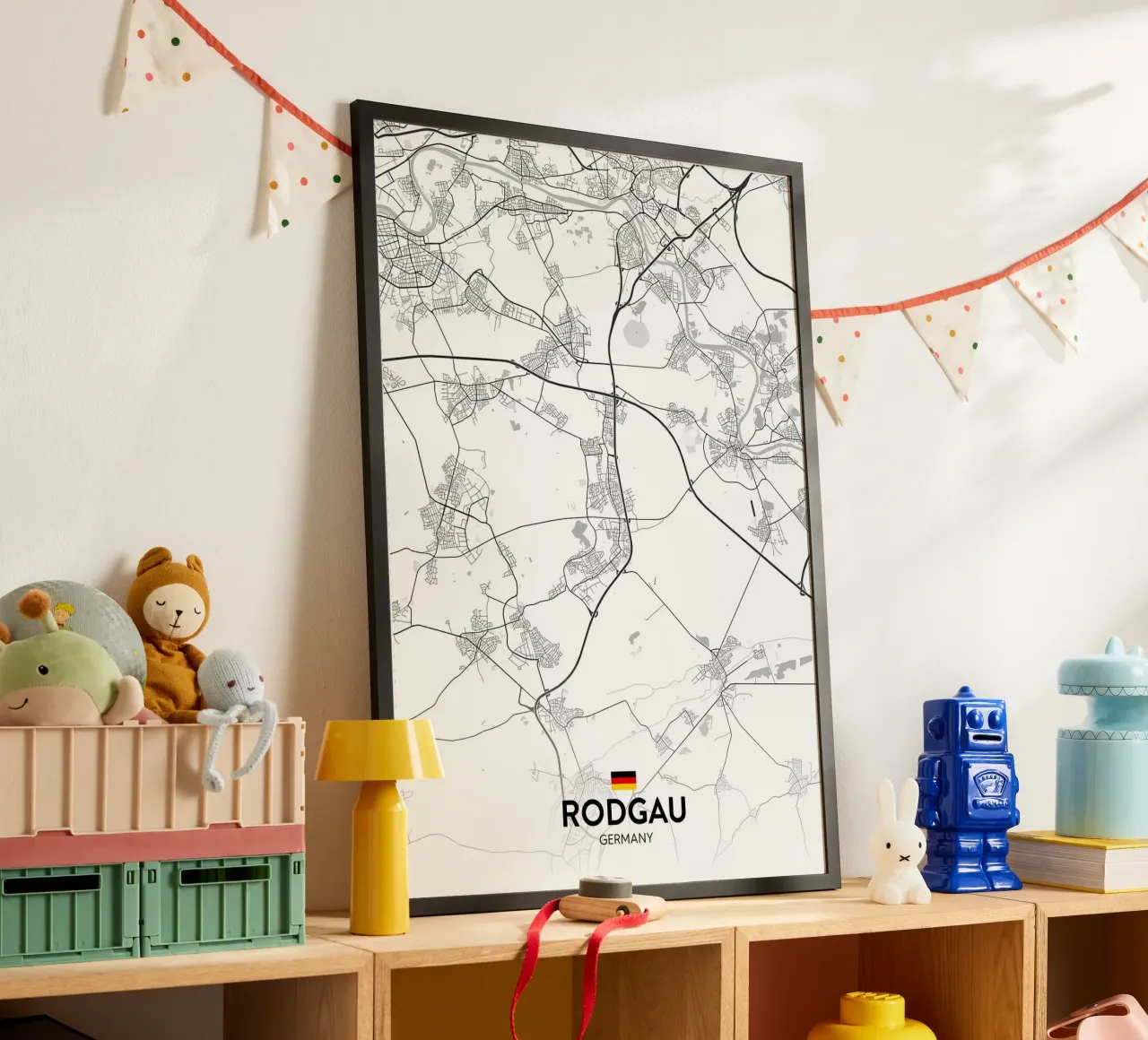 Rodgau DE poster by Christopher Adams
