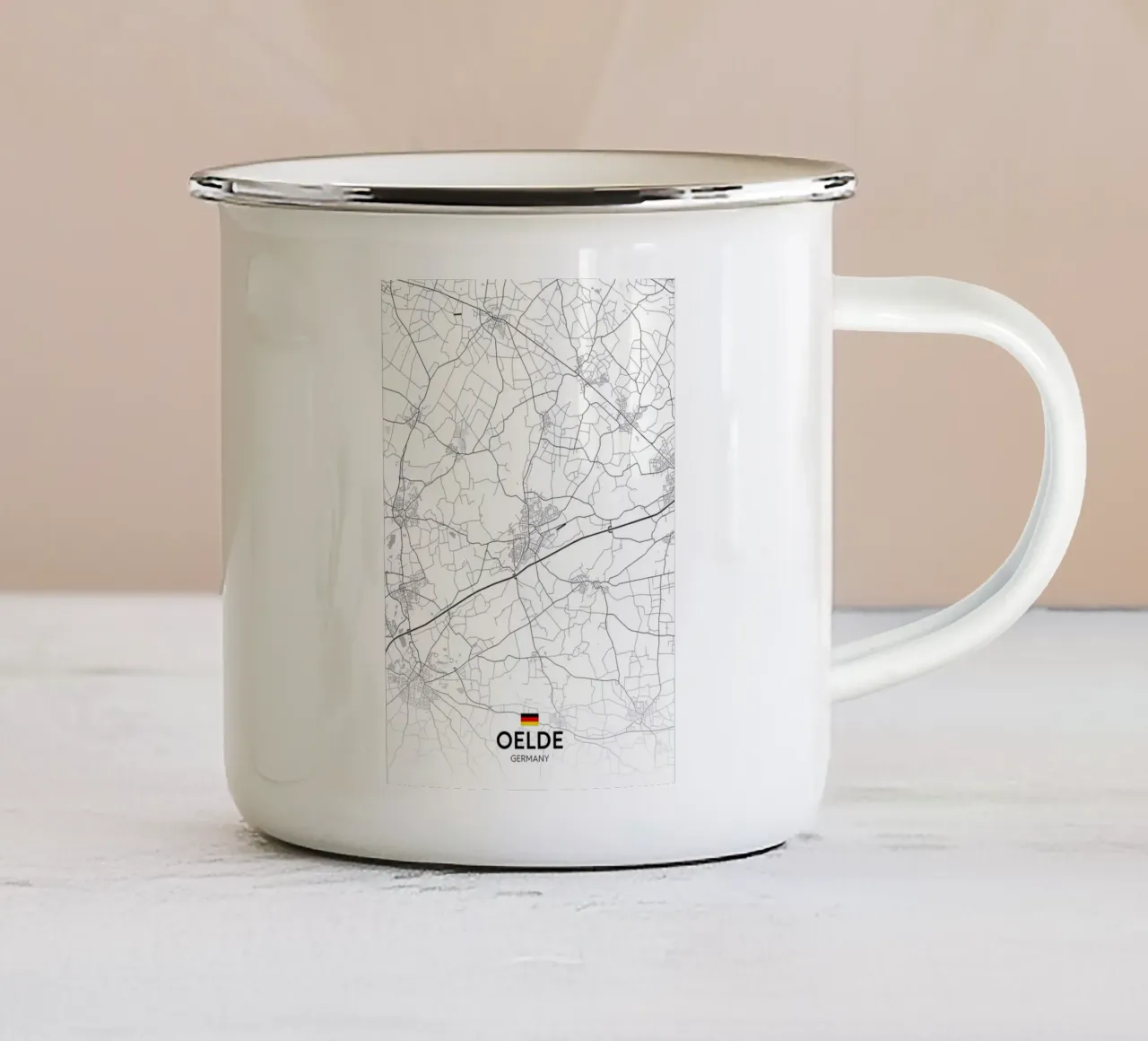 Oelde DE tazza in smalto da Christopher Adams