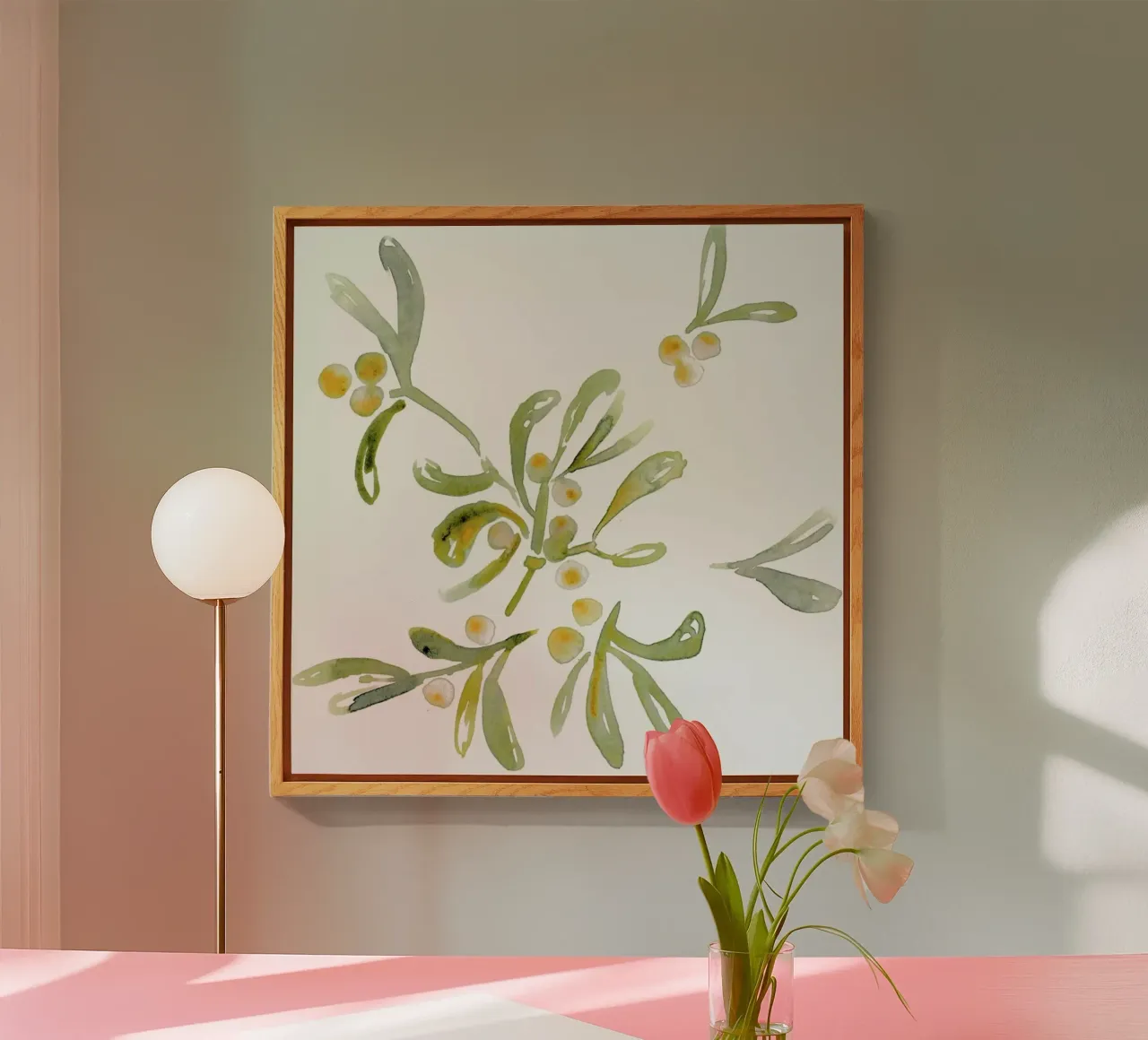 Mistelzweige plexiglass da Farina Kuklinski