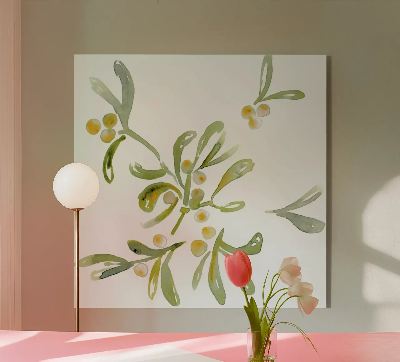 Mistelzweige plexiglass da Farina Kuklinski