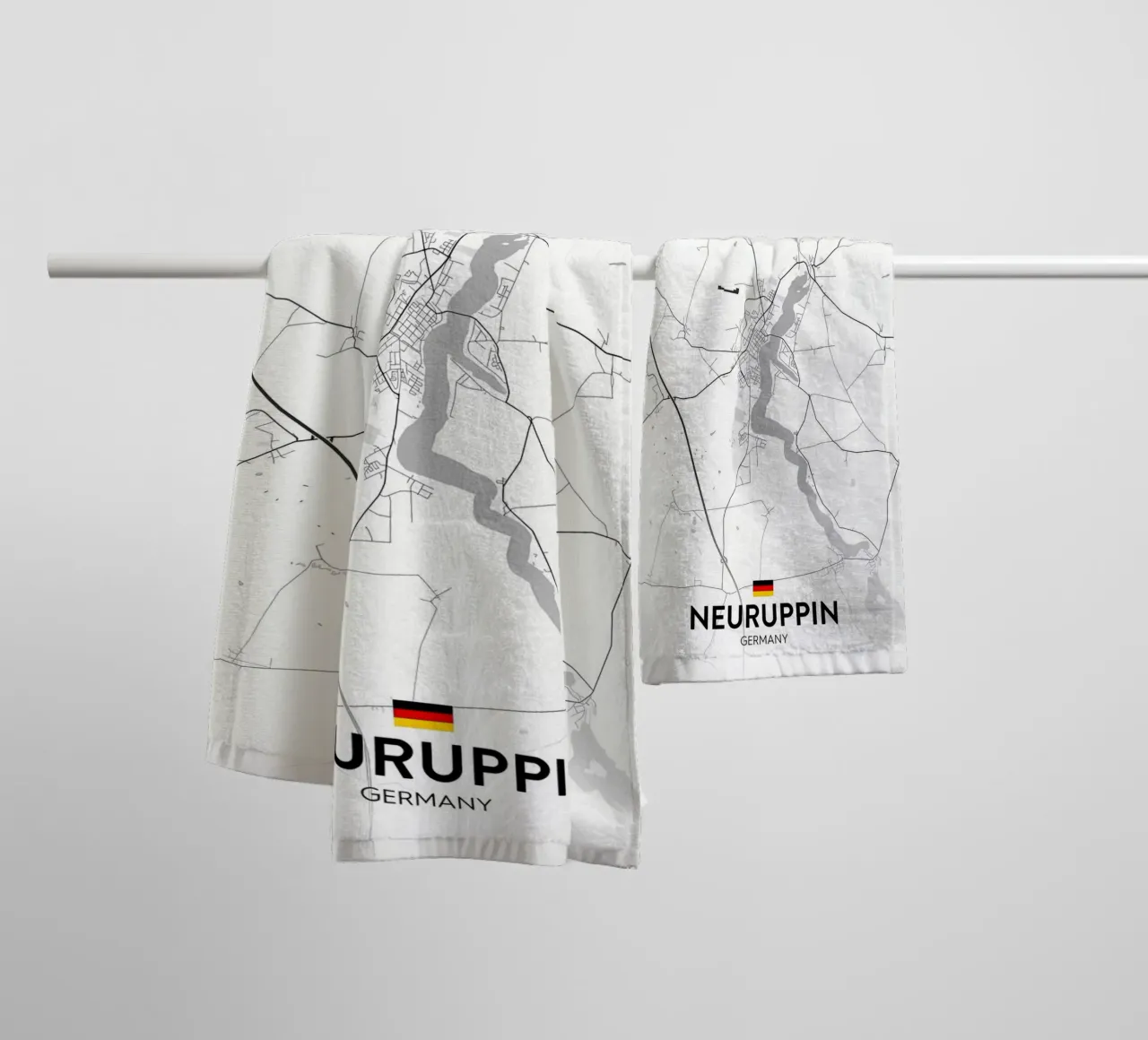 Neuruppin DE towel by Christopher Adams