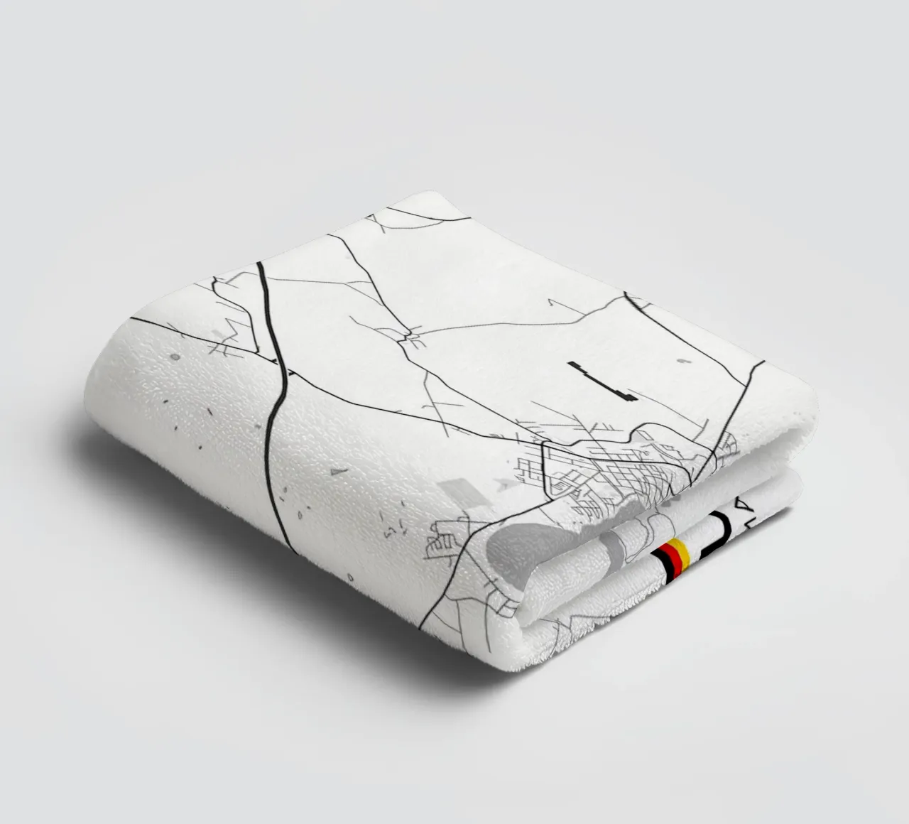Neuruppin DE towel by Christopher Adams