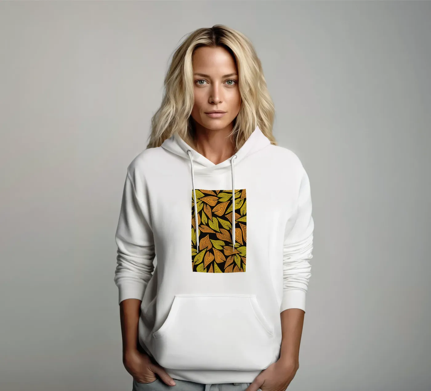 Spring Wind felpa con cappuccio da Pom Graphic Design