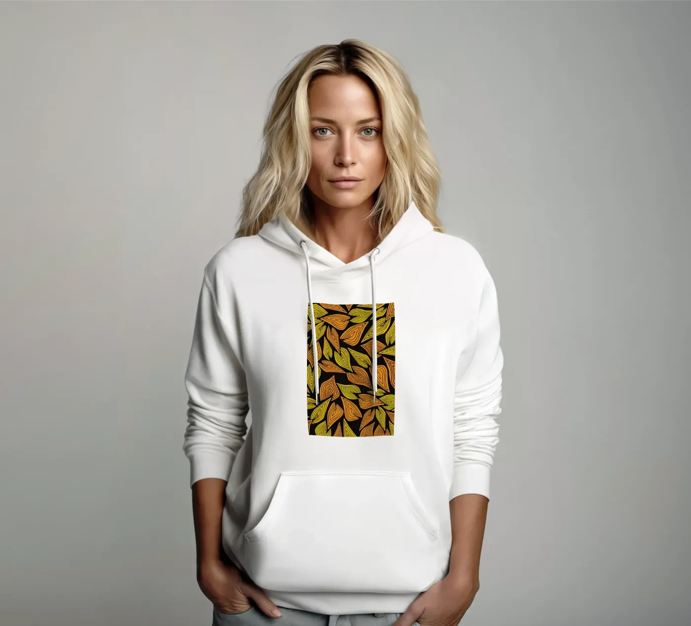 Spring Wind felpa con cappuccio da Pom Graphic Design