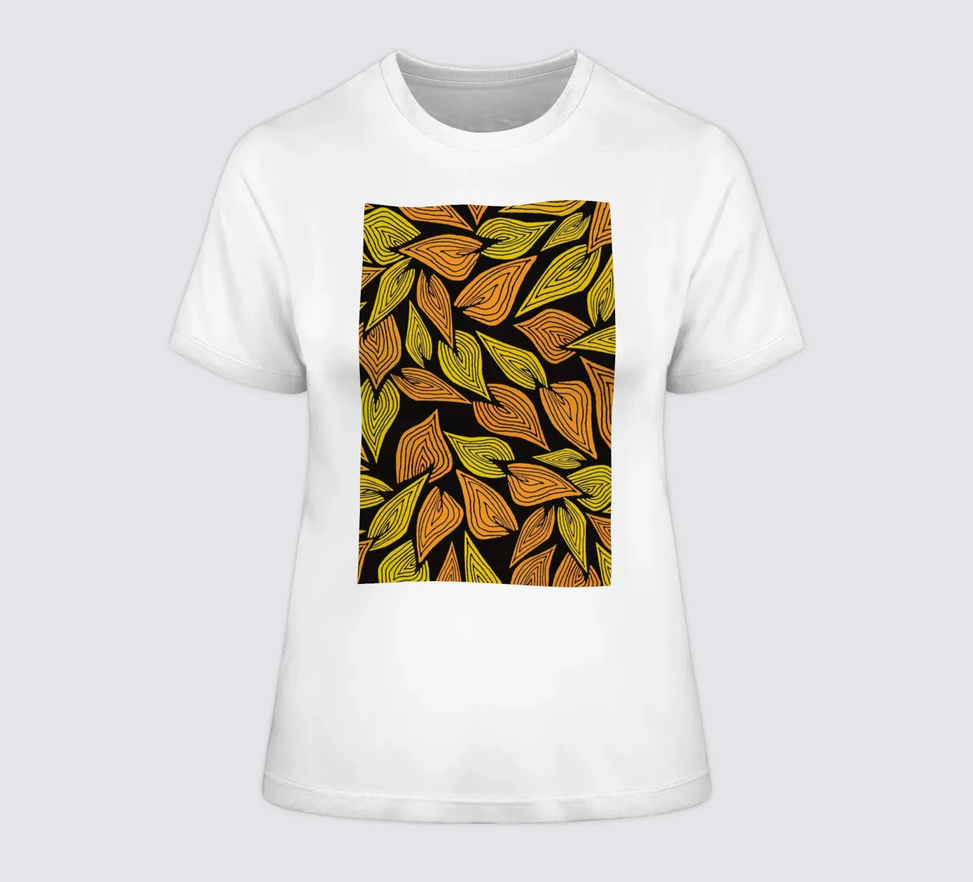 Spring Wind t-shirt da donna da Pom Graphic Design