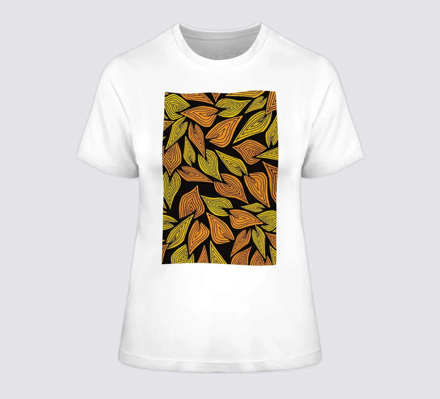 Spring Wind t-shirt da donna da Pom Graphic Design