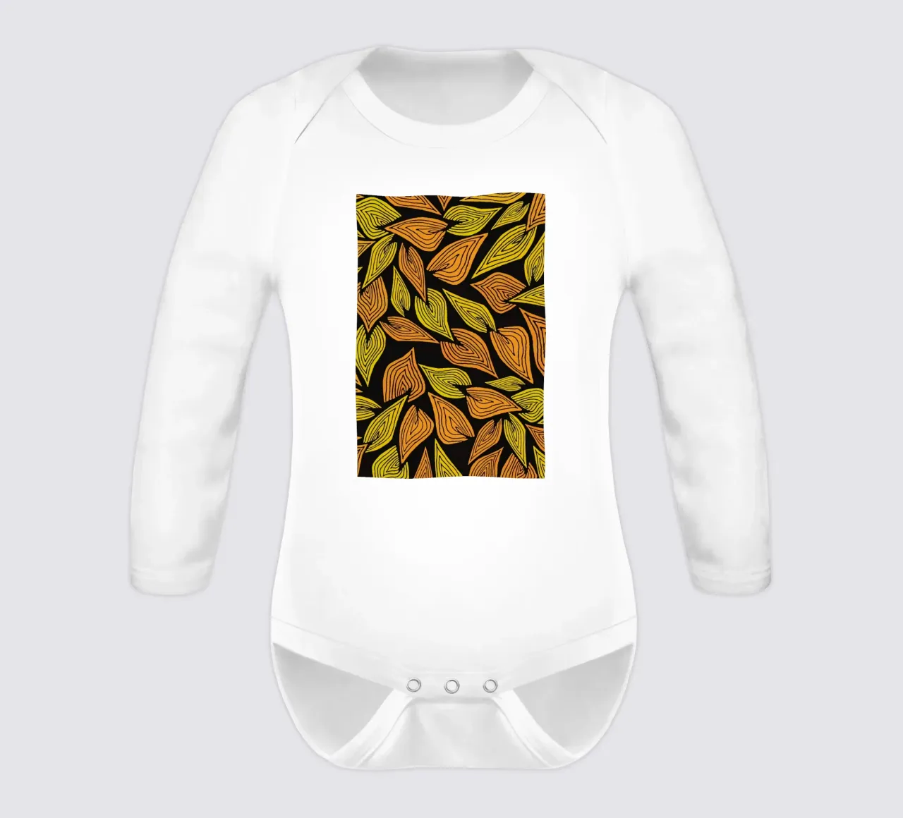 Spring Wind body neonato maniche lunghe da Pom Graphic Design