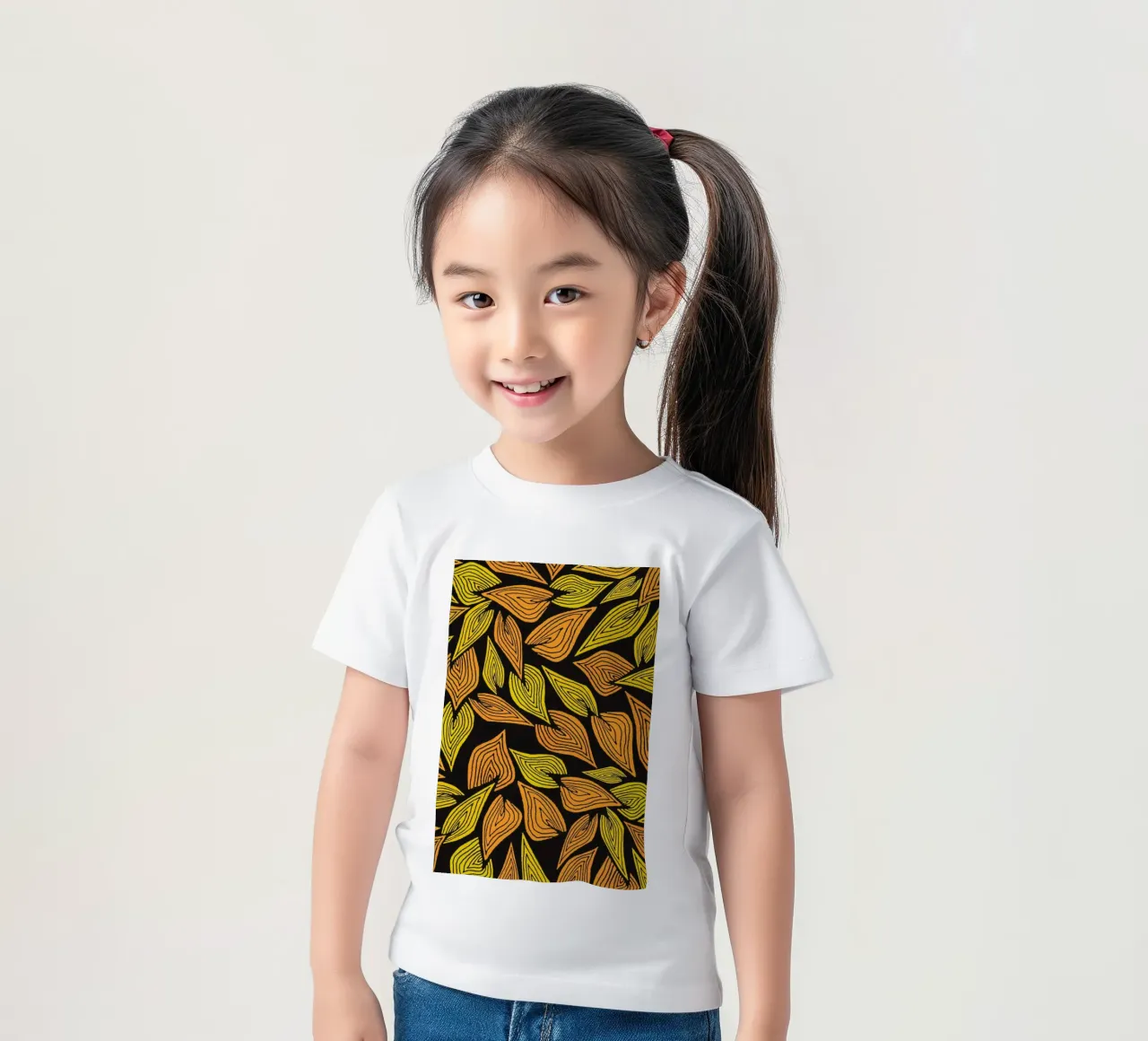 Spring Wind kinder t-shirt van Pom Graphic Design