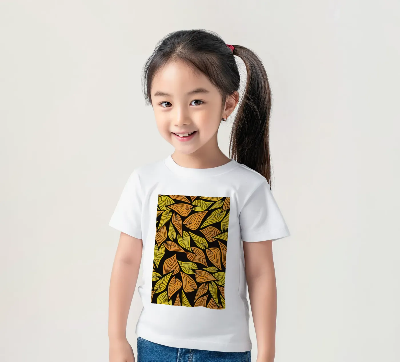 Spring Wind kids t-shirt by Pom Graphic Design