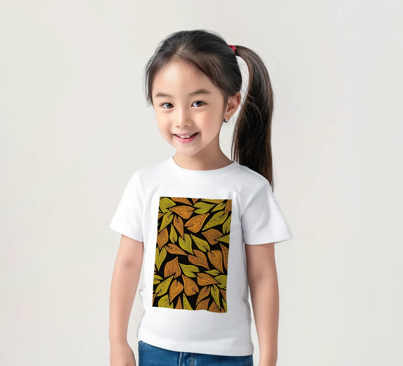 Spring Wind kinder t-shirt van Pom Graphic Design