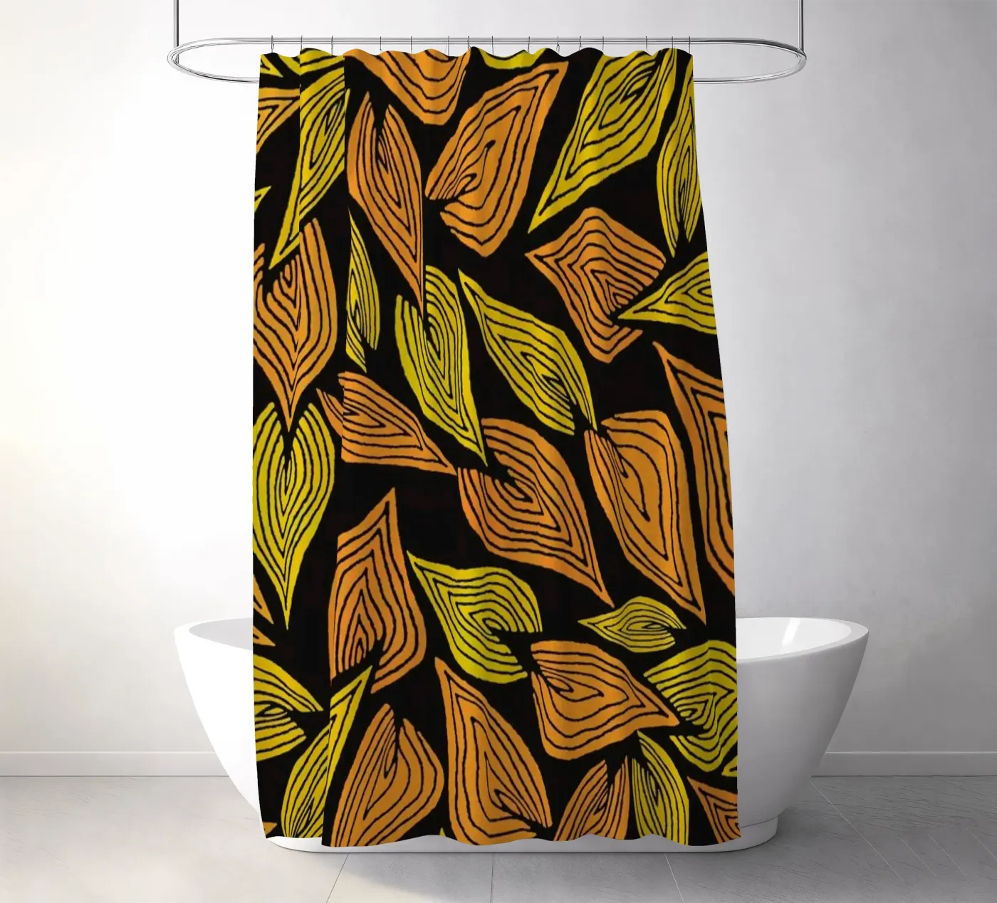 Spring Wind Duschvorhang von Pom Graphic Design