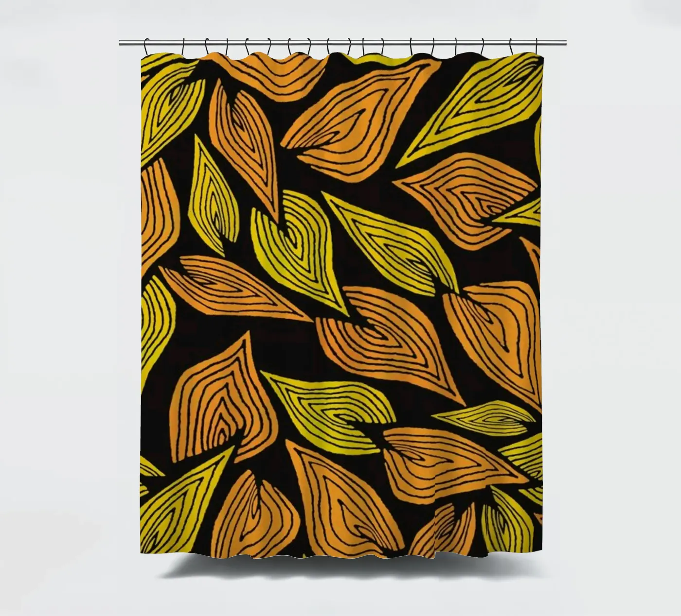 Spring Wind Duschvorhang von Pom Graphic Design