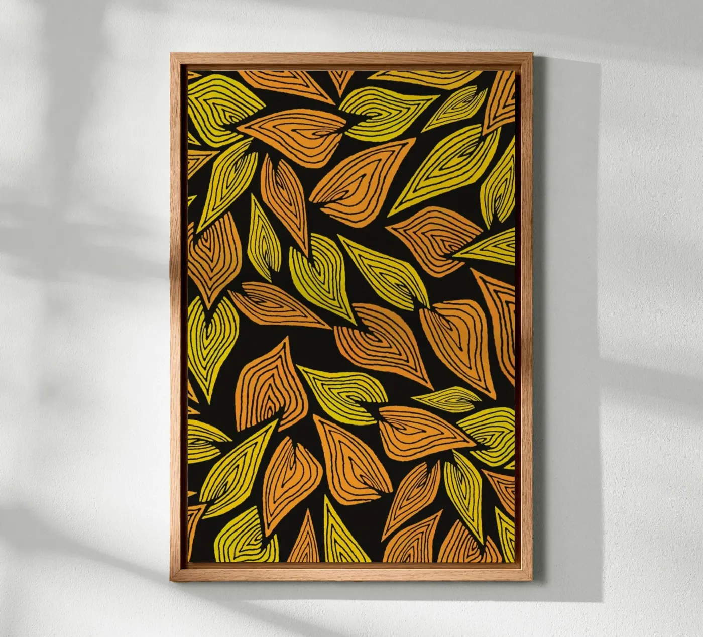 Spring Wind canvas van Pom Graphic Design