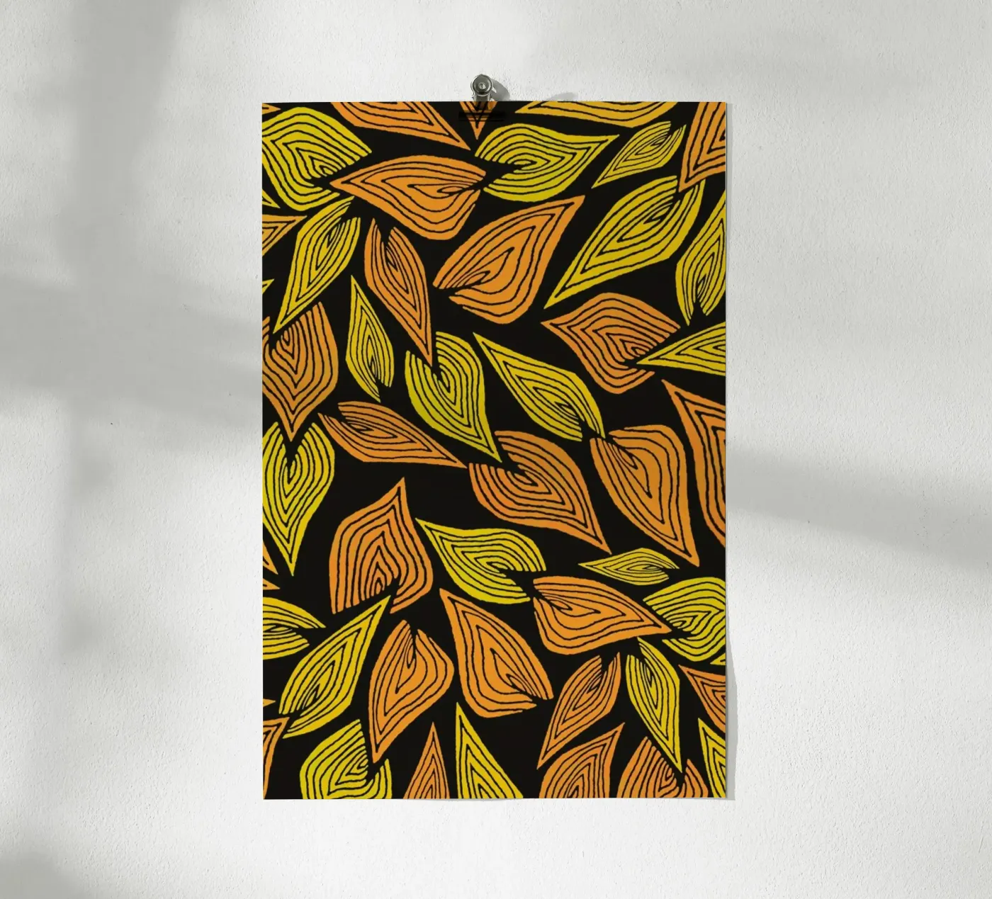 Spring Wind poster van Pom Graphic Design