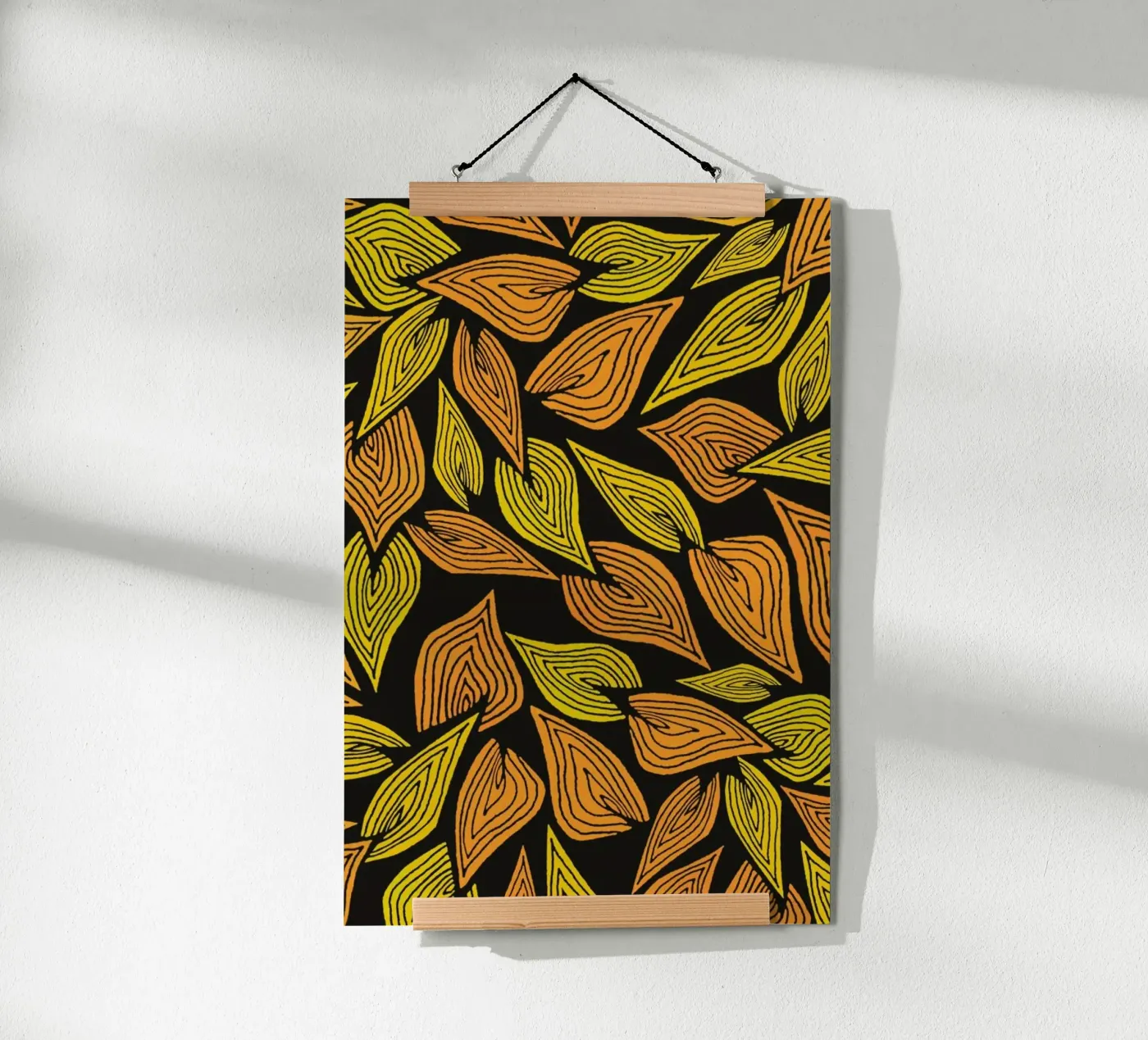 Spring Wind poster van Pom Graphic Design