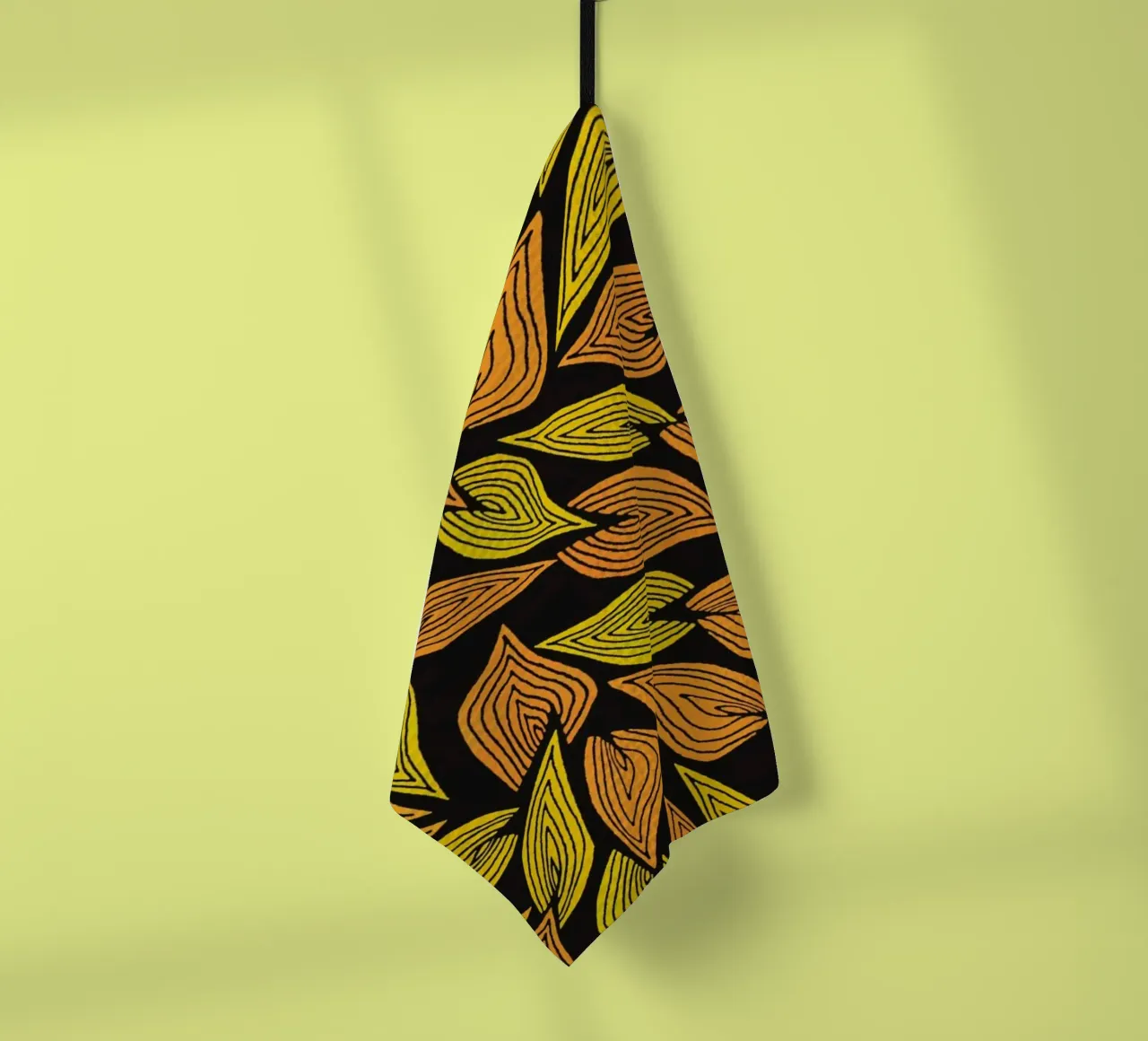 Spring Wind tea towel by Pom Graphic Design