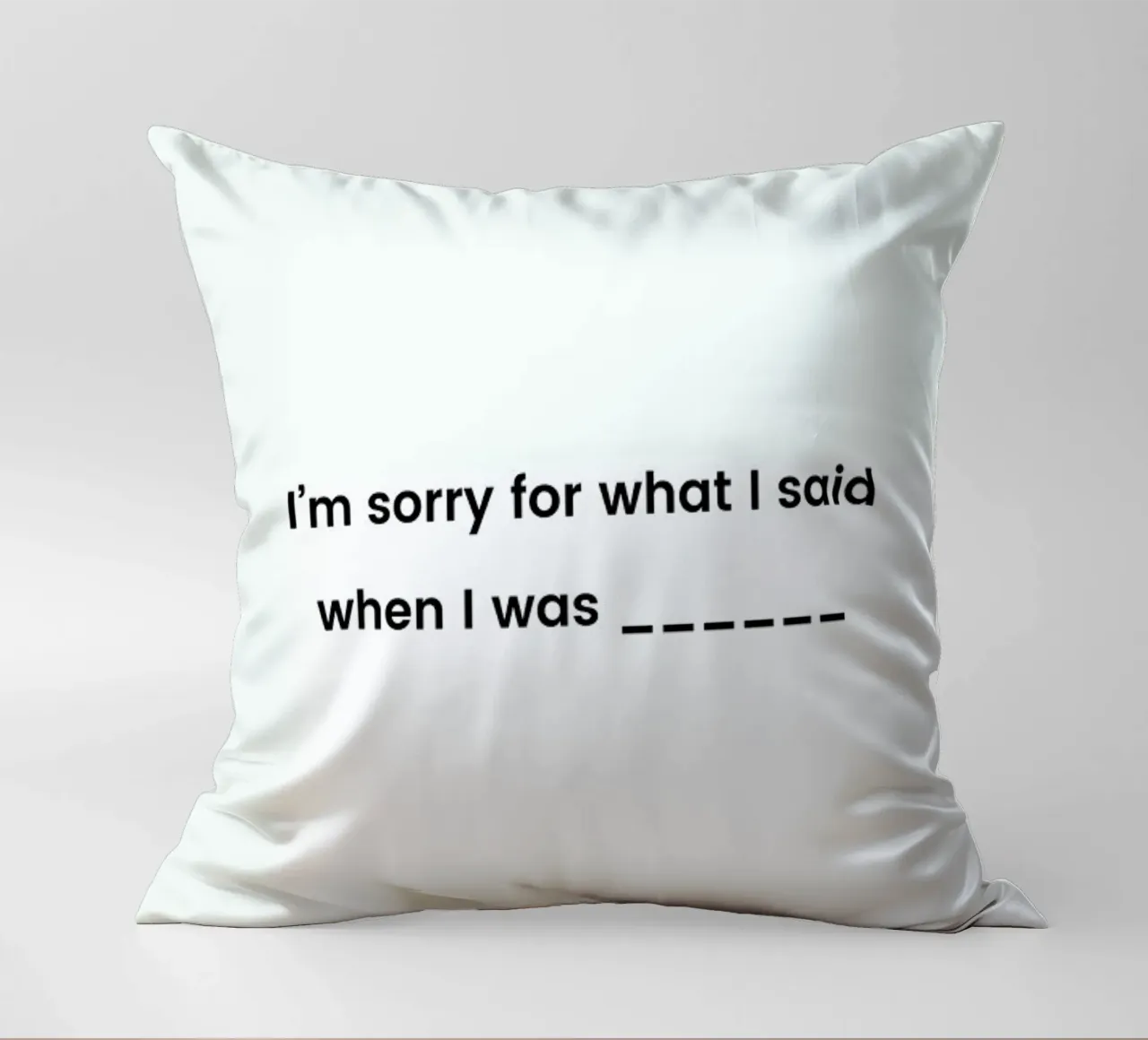 Fill in the Blank cuscino da Studio One