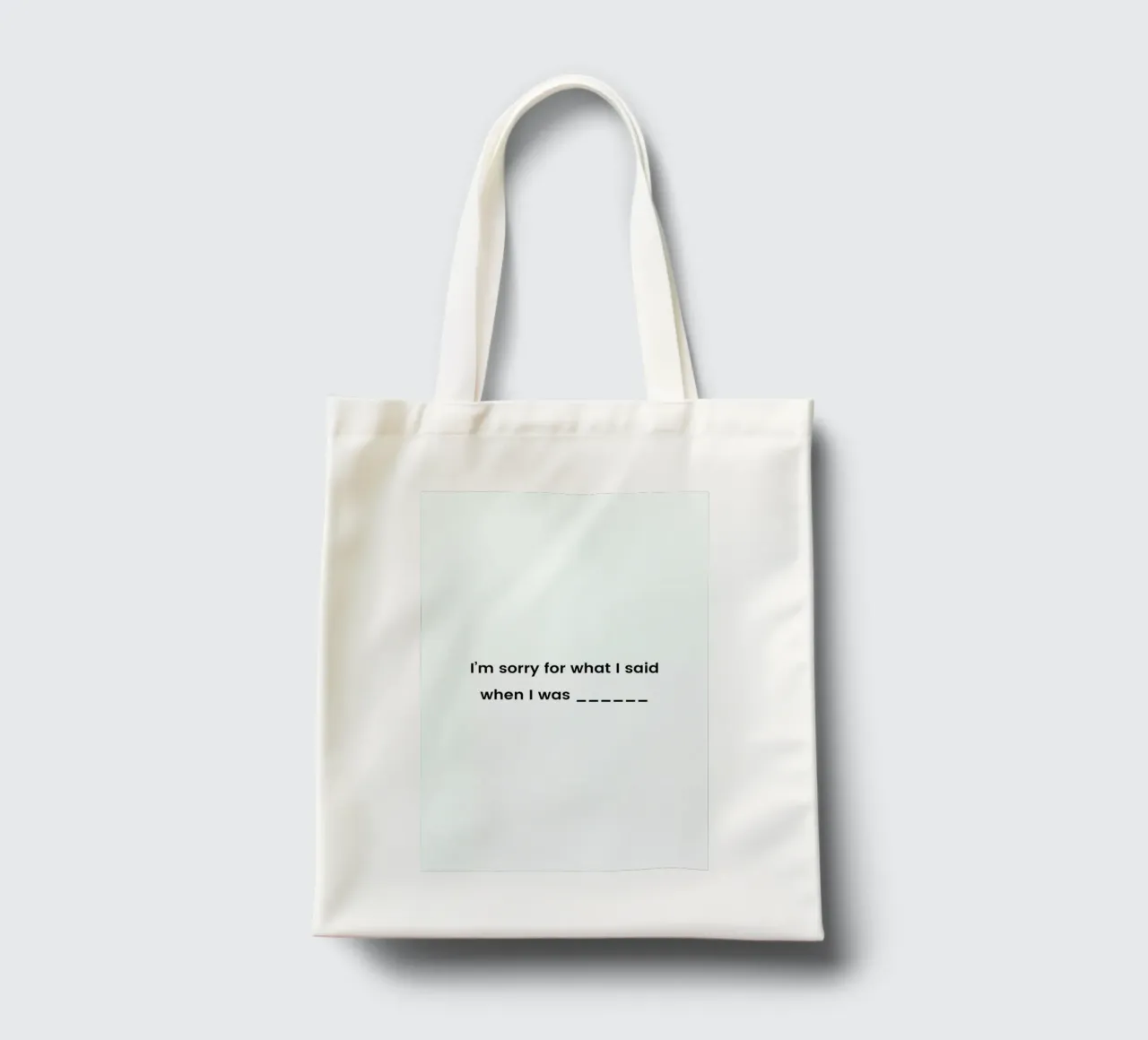 Fill in the Blank borsa in juta da Studio One