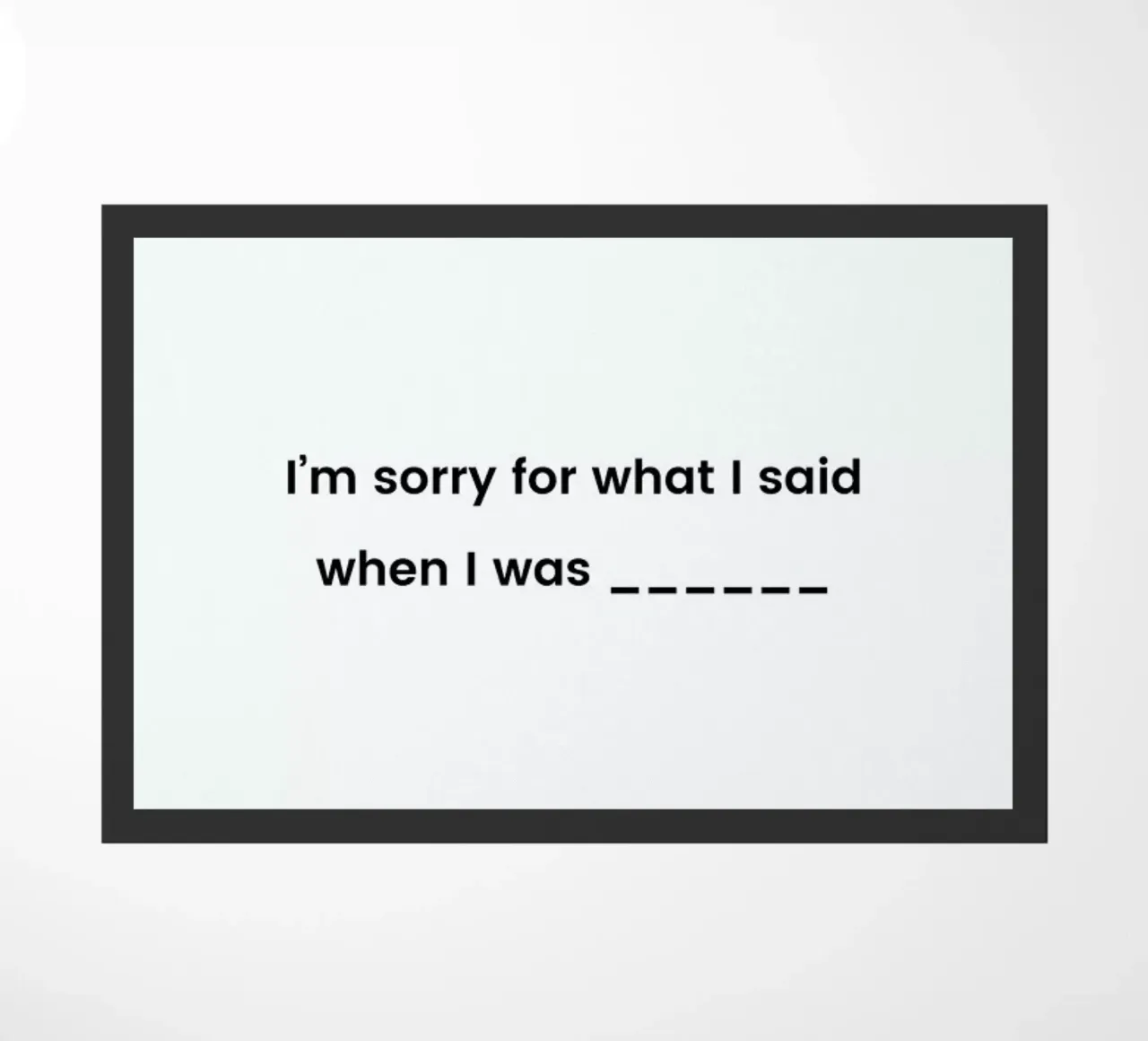 Fill in the Blank zerbino da Studio One