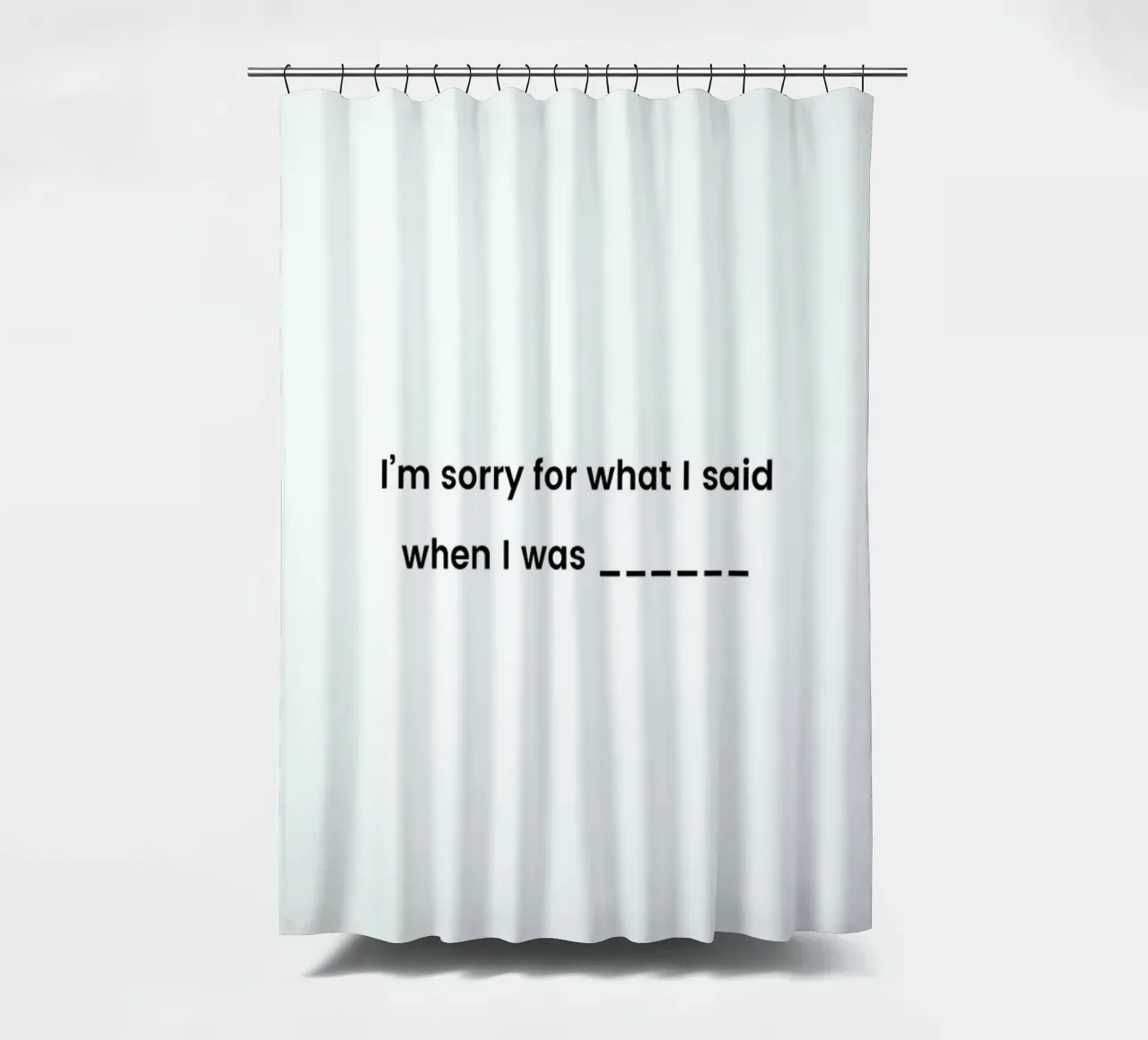 Fill in the Blank tenda da doccia da Studio One