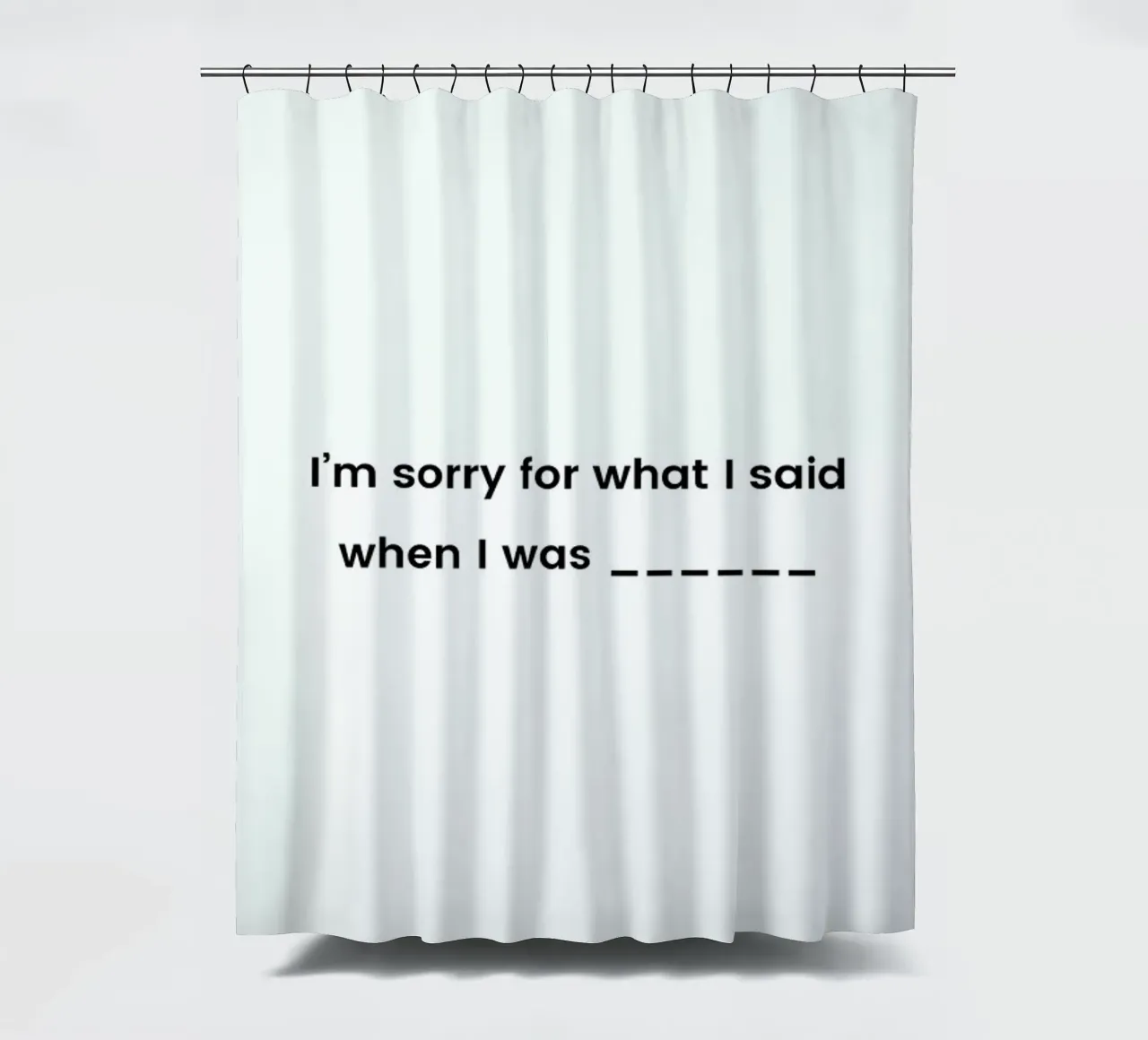 Fill in the Blank tenda da doccia da Studio One