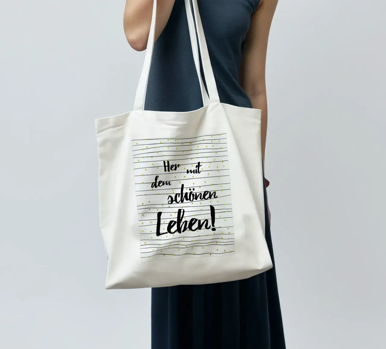 Leben borsa in juta da Froilein Juno