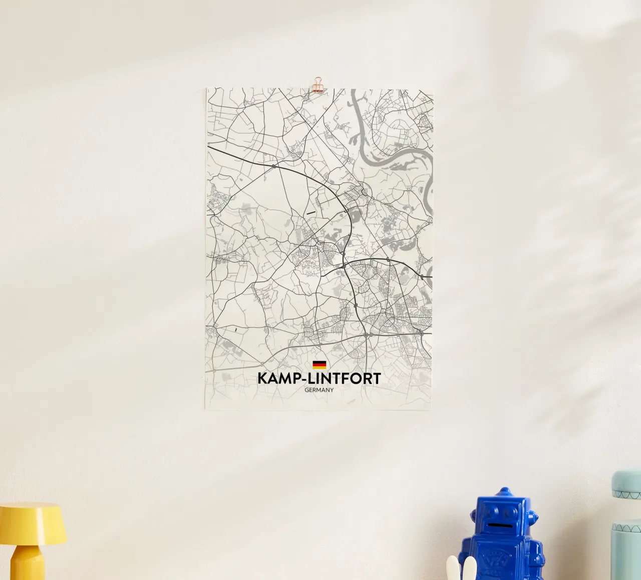 Campeggio Lintfort DE poster da Christopher Adams
