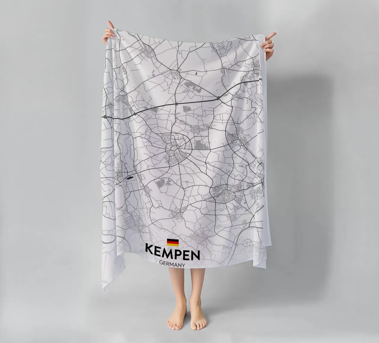 Kempen DE beach towel by Christopher Adams