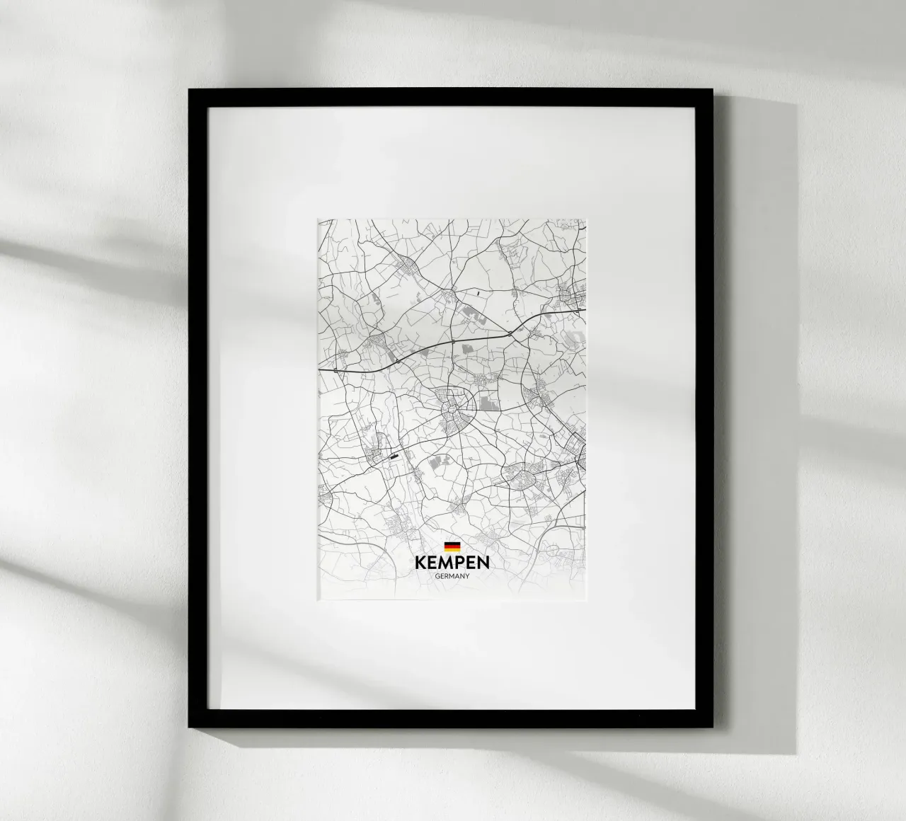 Kempen DE poster con telaio in plastica da Christopher Adams