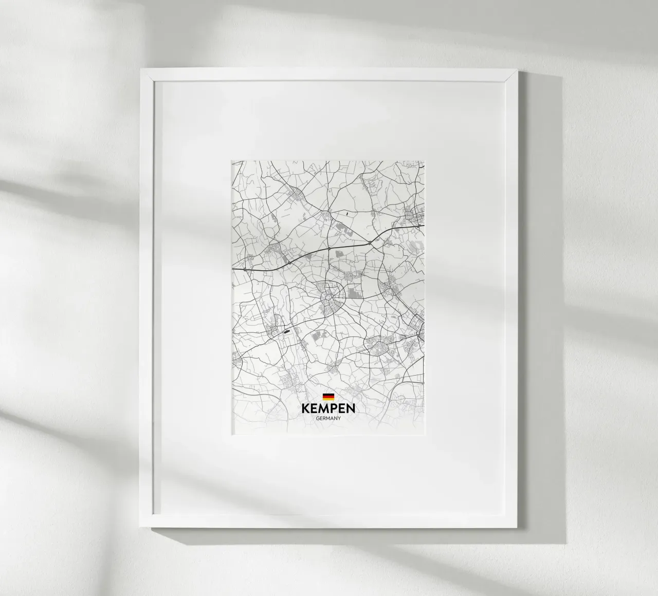 Kempen DE poster con telaio in plastica da Christopher Adams