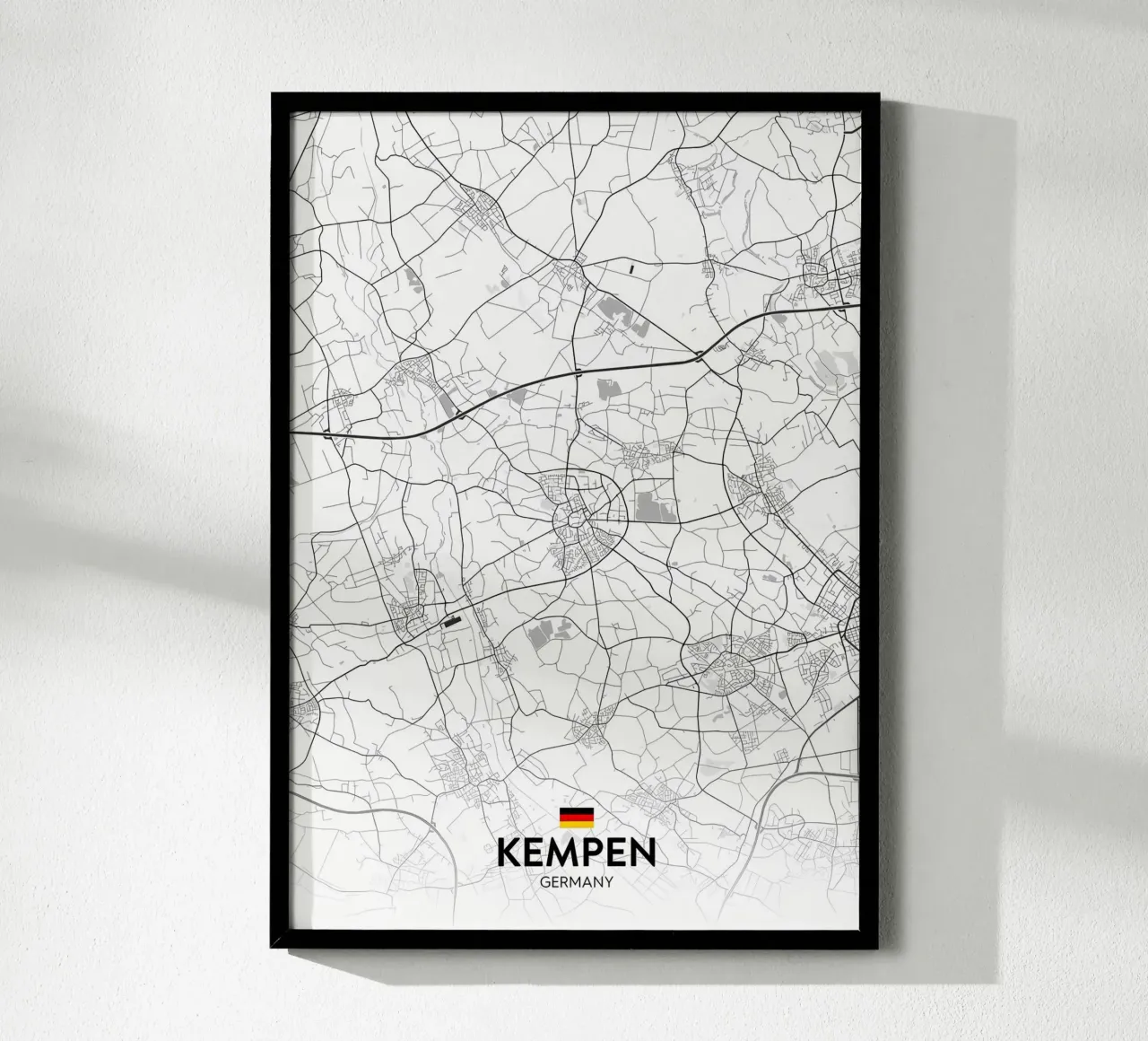 Kempen DE poster con telaio in plastica da Christopher Adams