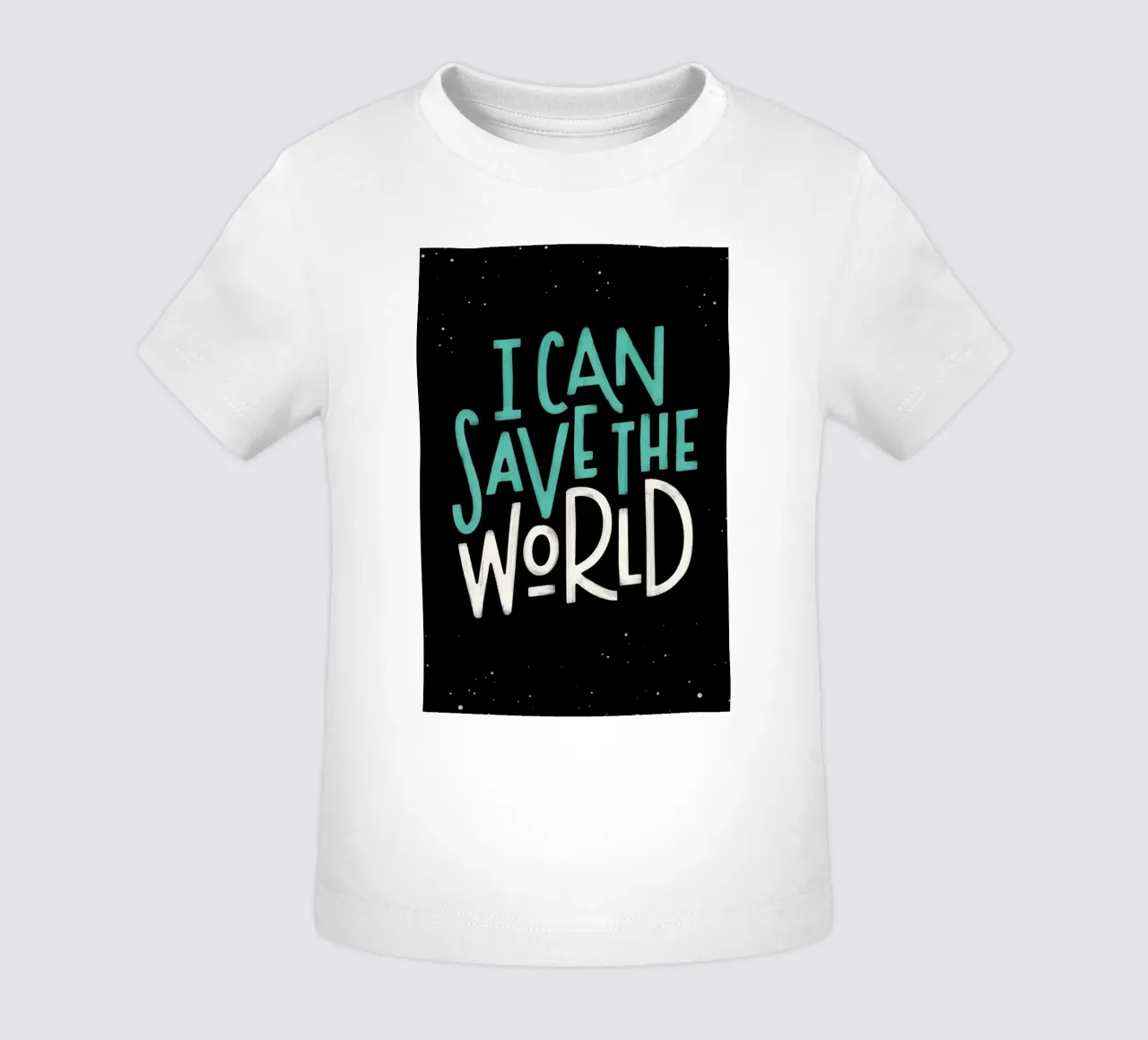 I Can Save The World maglietta neonato da Summerchamps