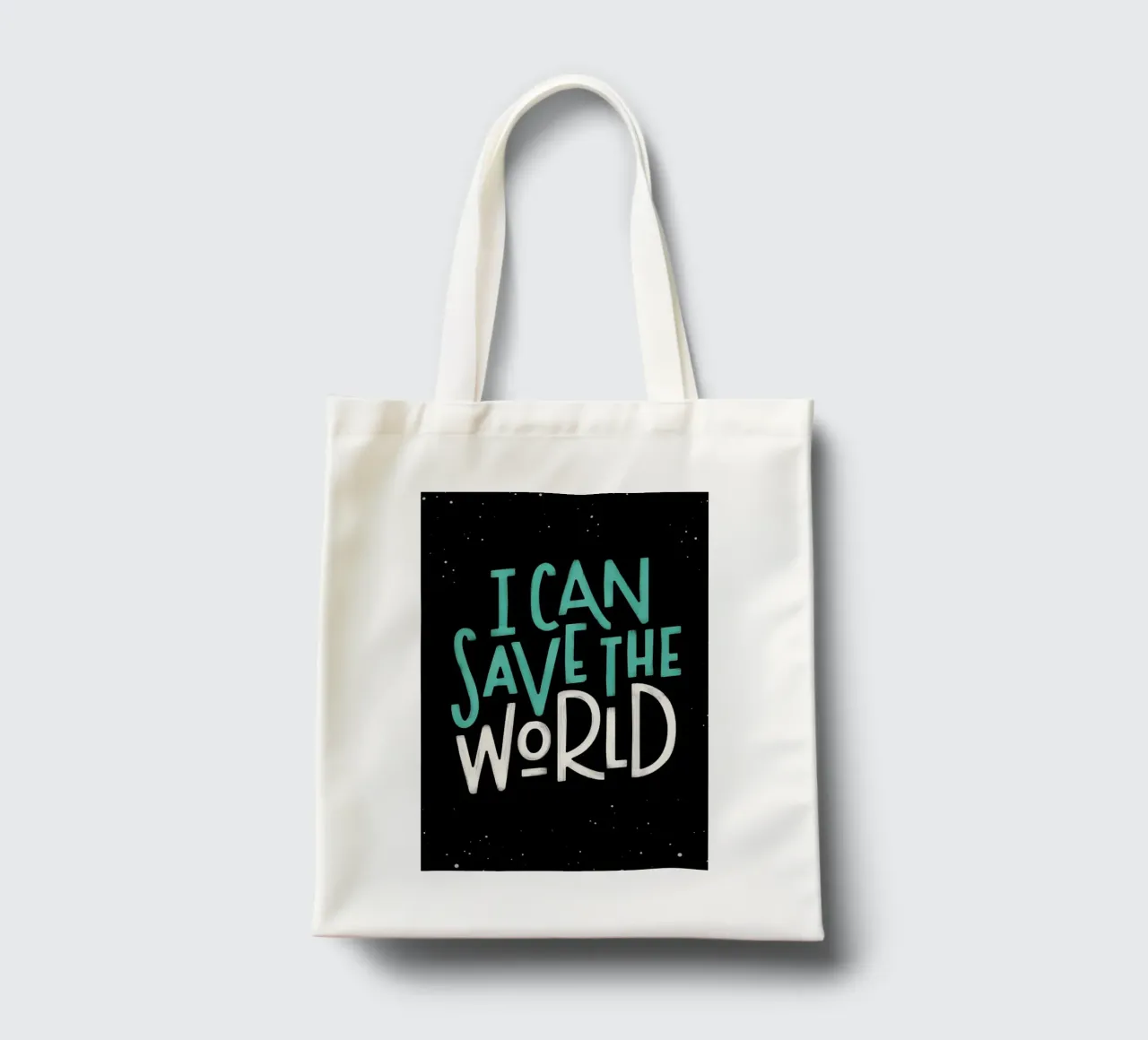 I Can Save The World borsa in juta da Summerchamps