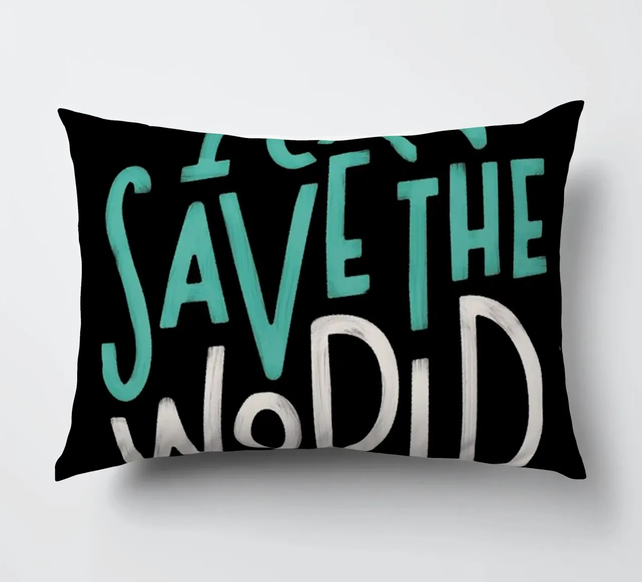 I Can Save The World cuscino da Summerchamps