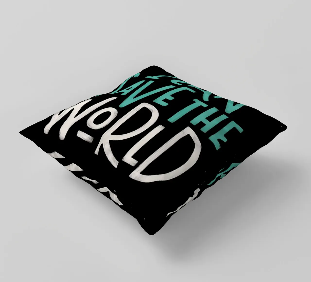 I Can Save The World cuscino da Summerchamps