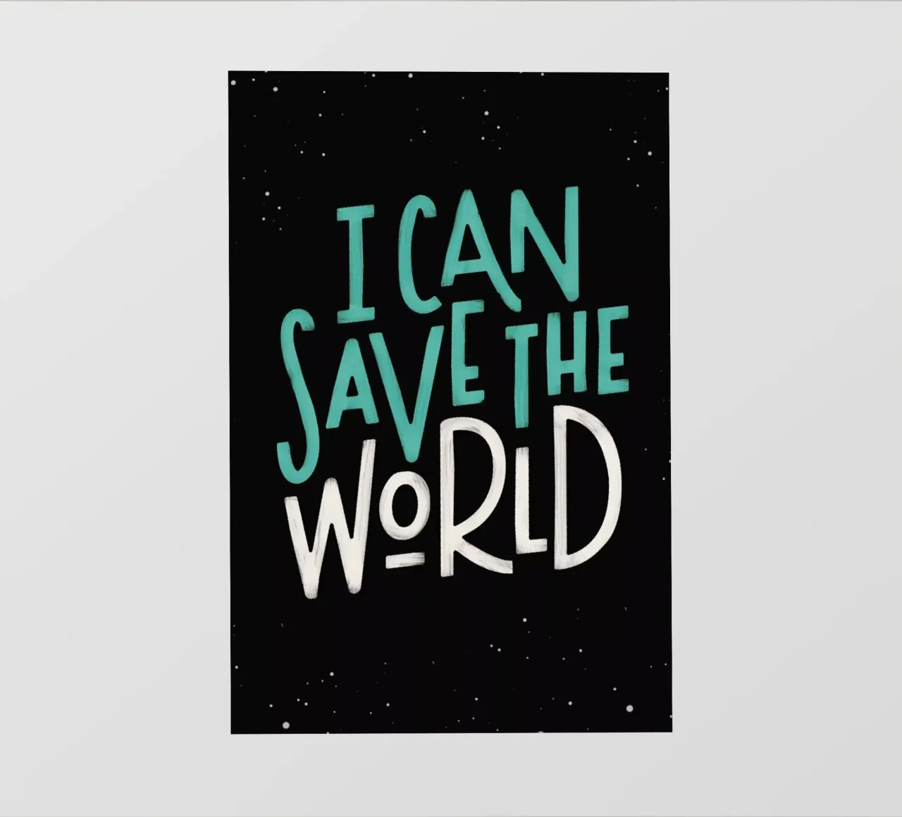 I Can Save The World pellicola backlit da Summerchamps