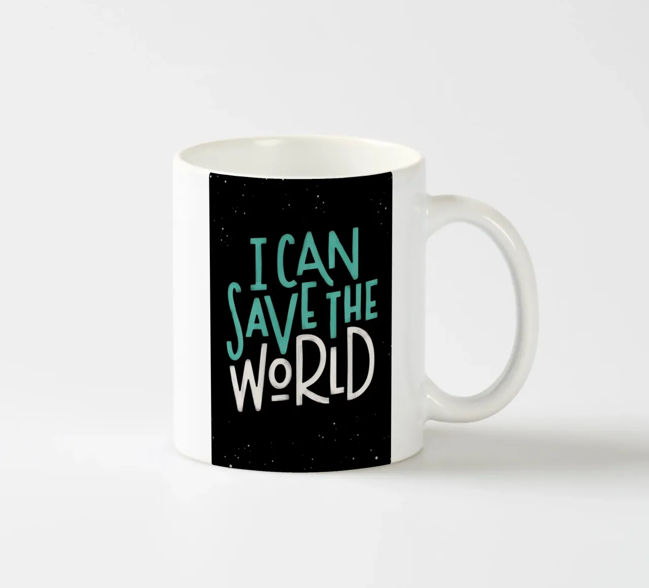 I Can Save The World mug en céramique de Summerchamps