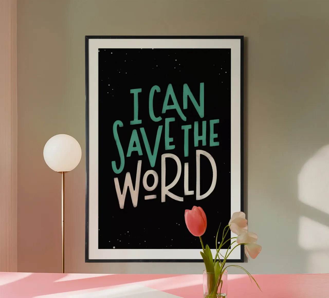I Can Save The World carta hahnemühle da Summerchamps