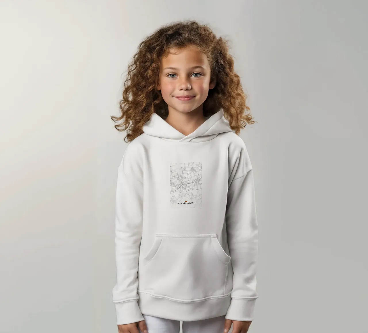Huckelhoven DE Kinder Hoodie von Christopher Adams