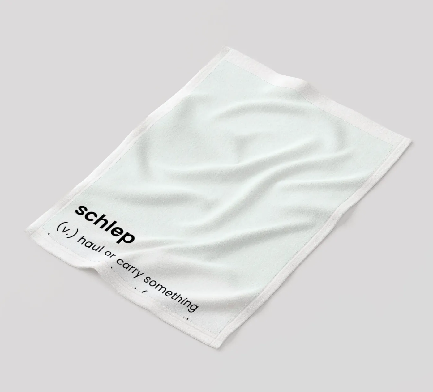 Schlep 2 Fleecedecke von Studio One