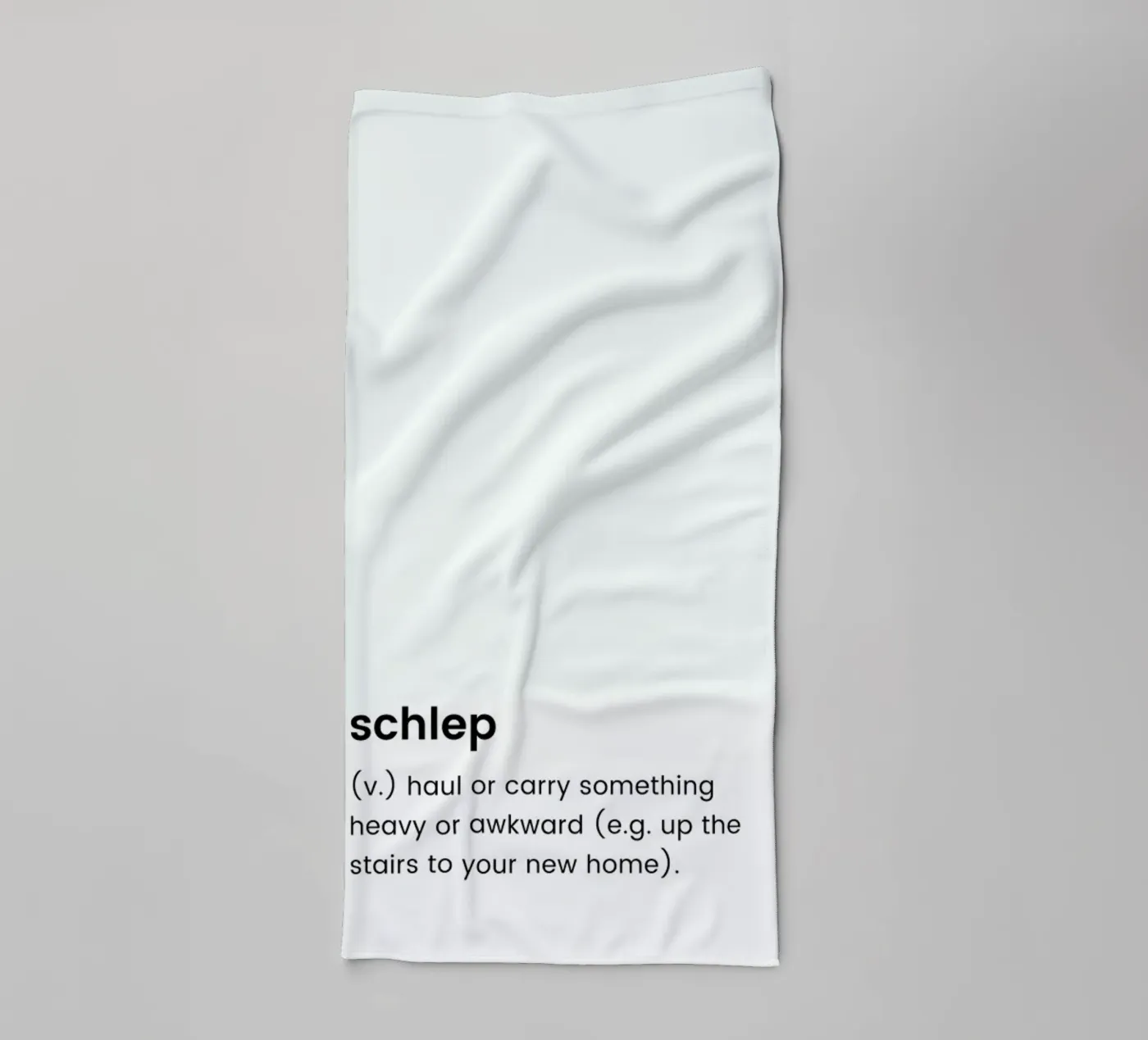 Schlep 2 towel by Studio One