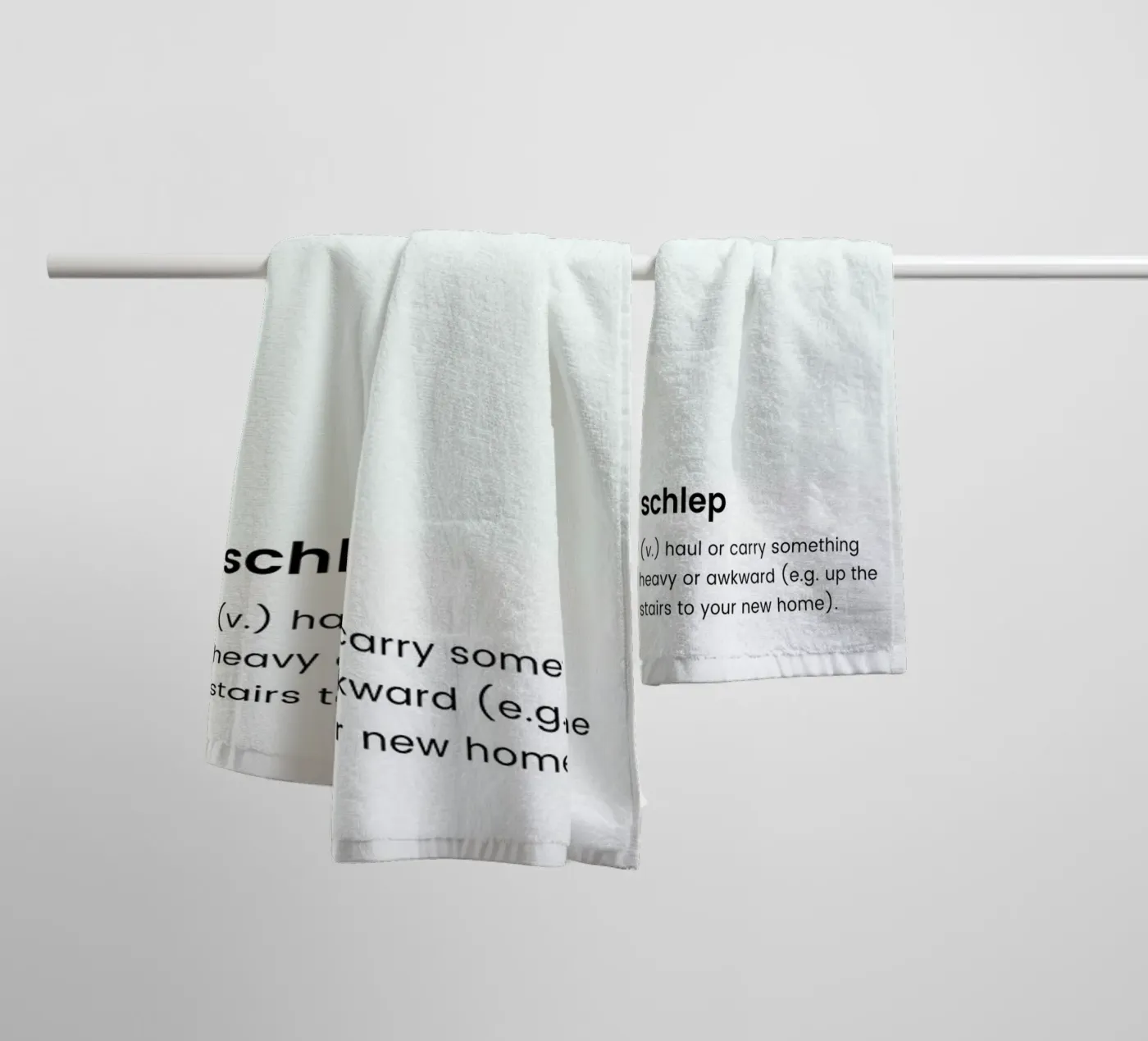 Schlep 2 towel by Studio One