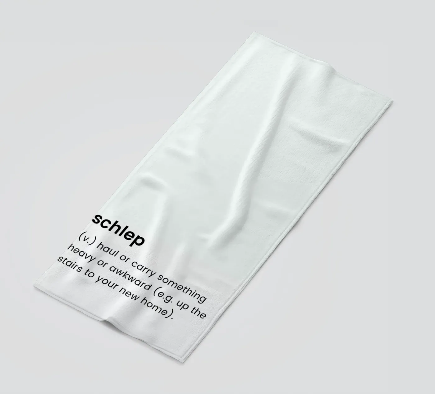 Schlep 2 strandhanddoek van Studio One