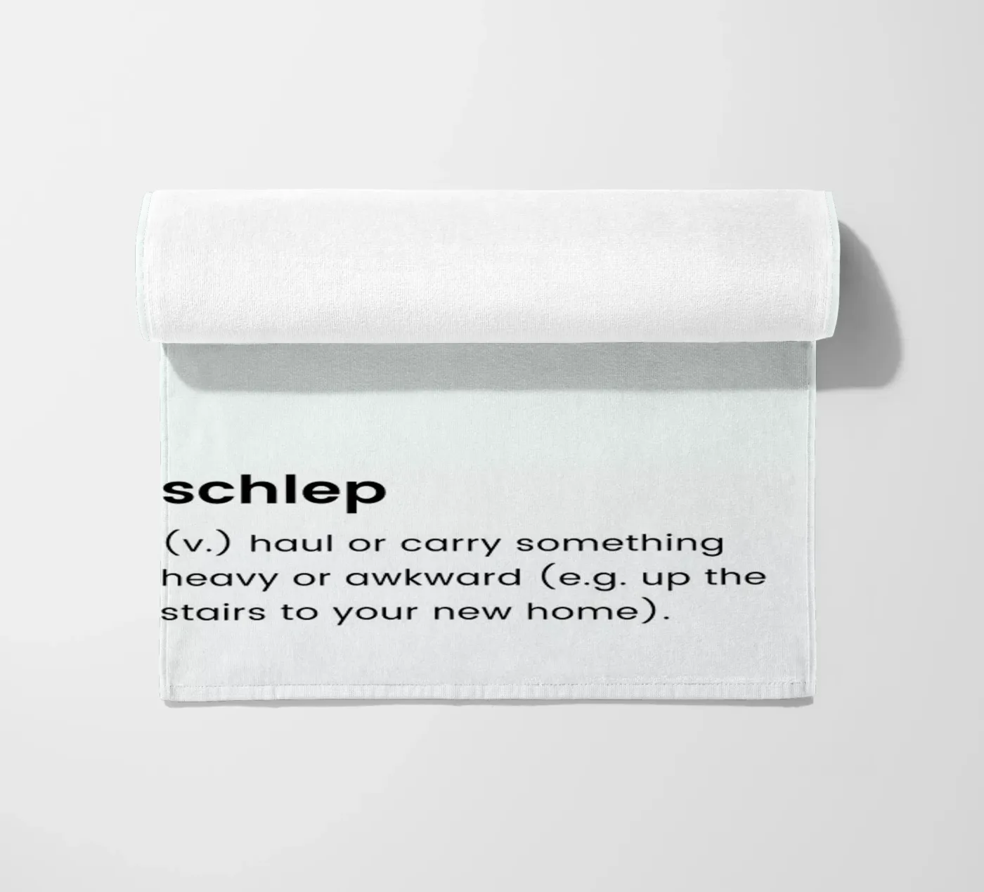 Schlep 2 strandhanddoek van Studio One