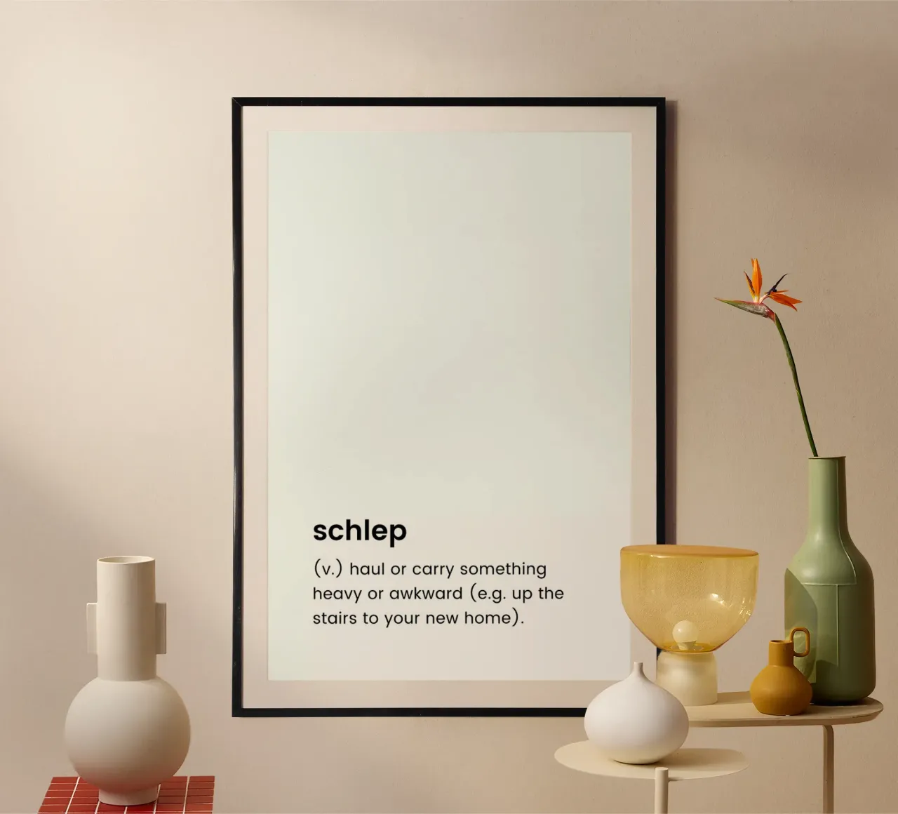 Schlep 2 poster da Studio One