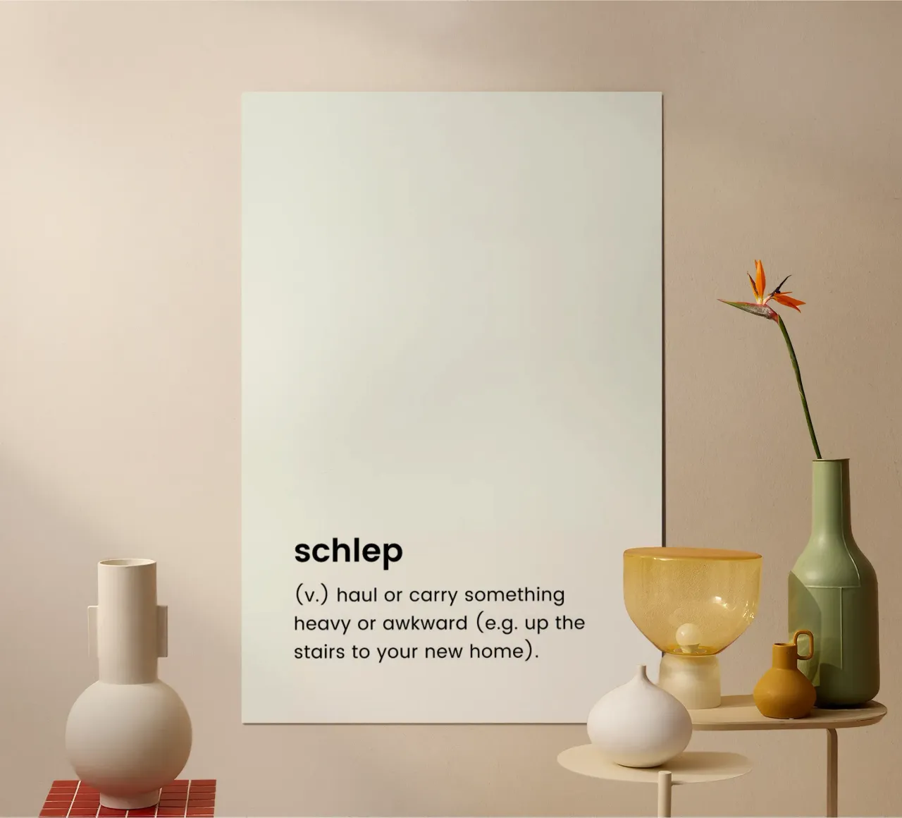 Schlep 2 poster da Studio One