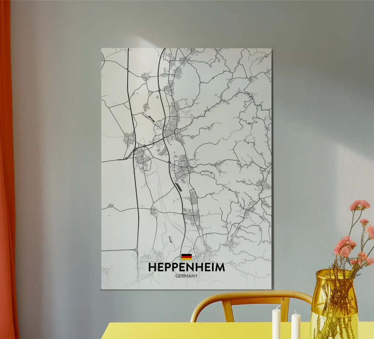 Heppenheim DE poster da Christopher Adams