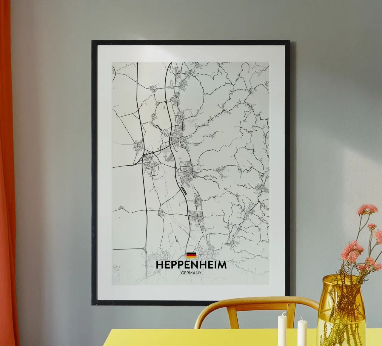 Heppenheim DE poster da Christopher Adams