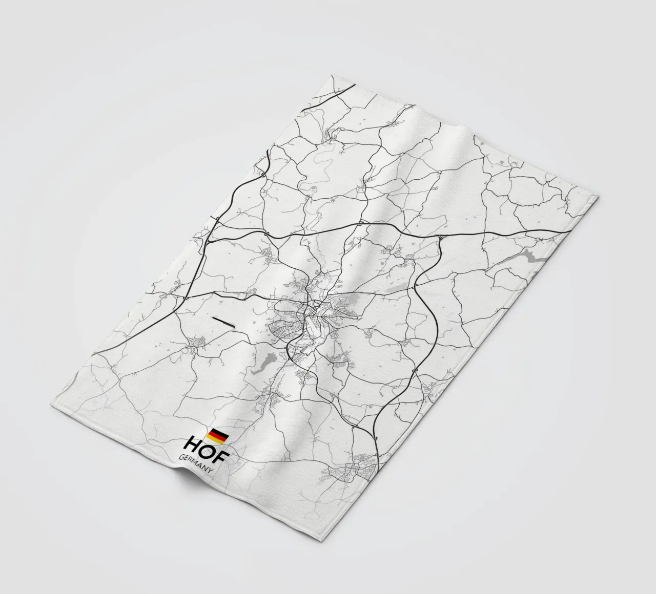 Hof DE fleece blanket by Christopher Adams