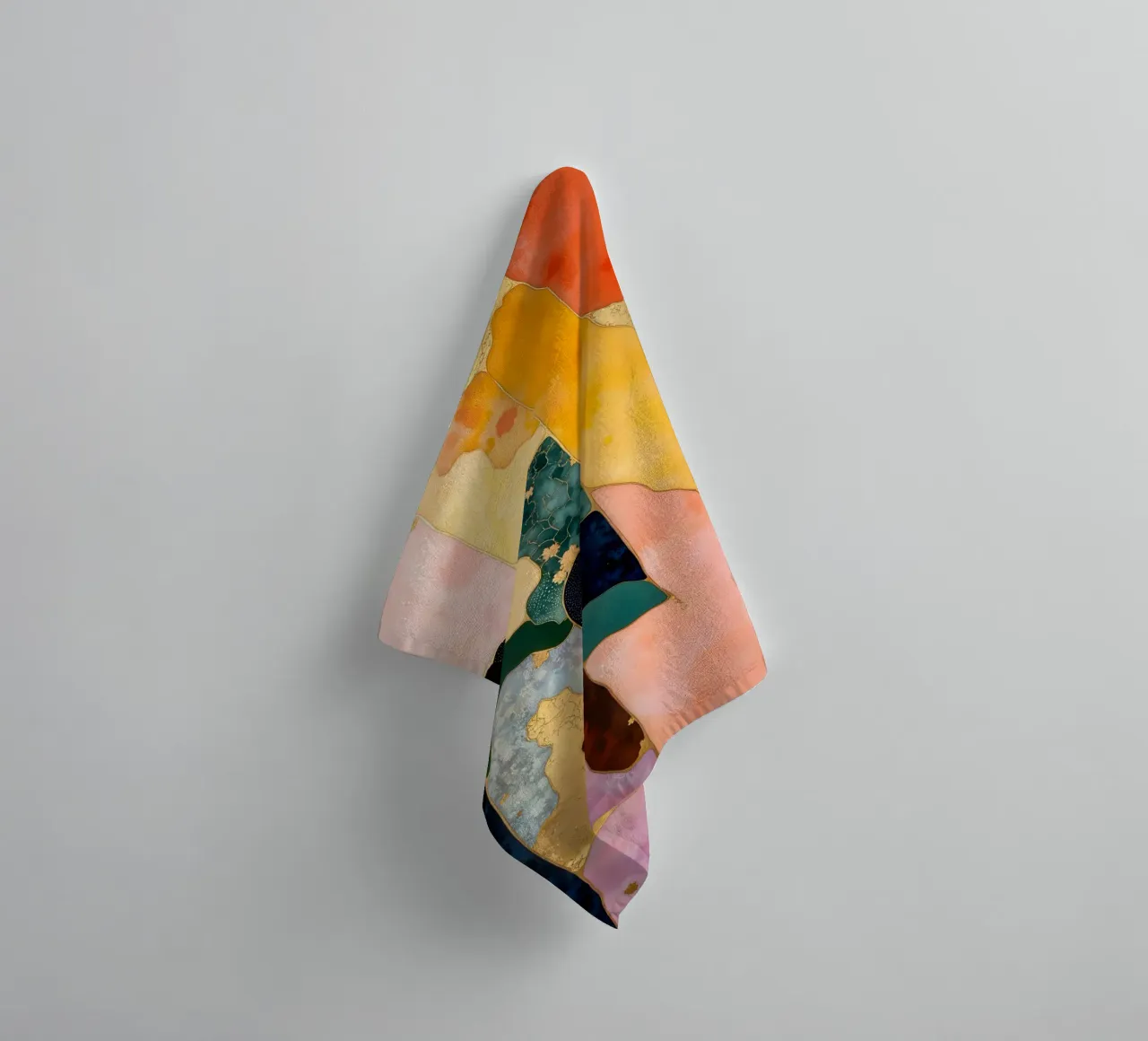 Luxe Mosaic Art Print towel by 83oranges